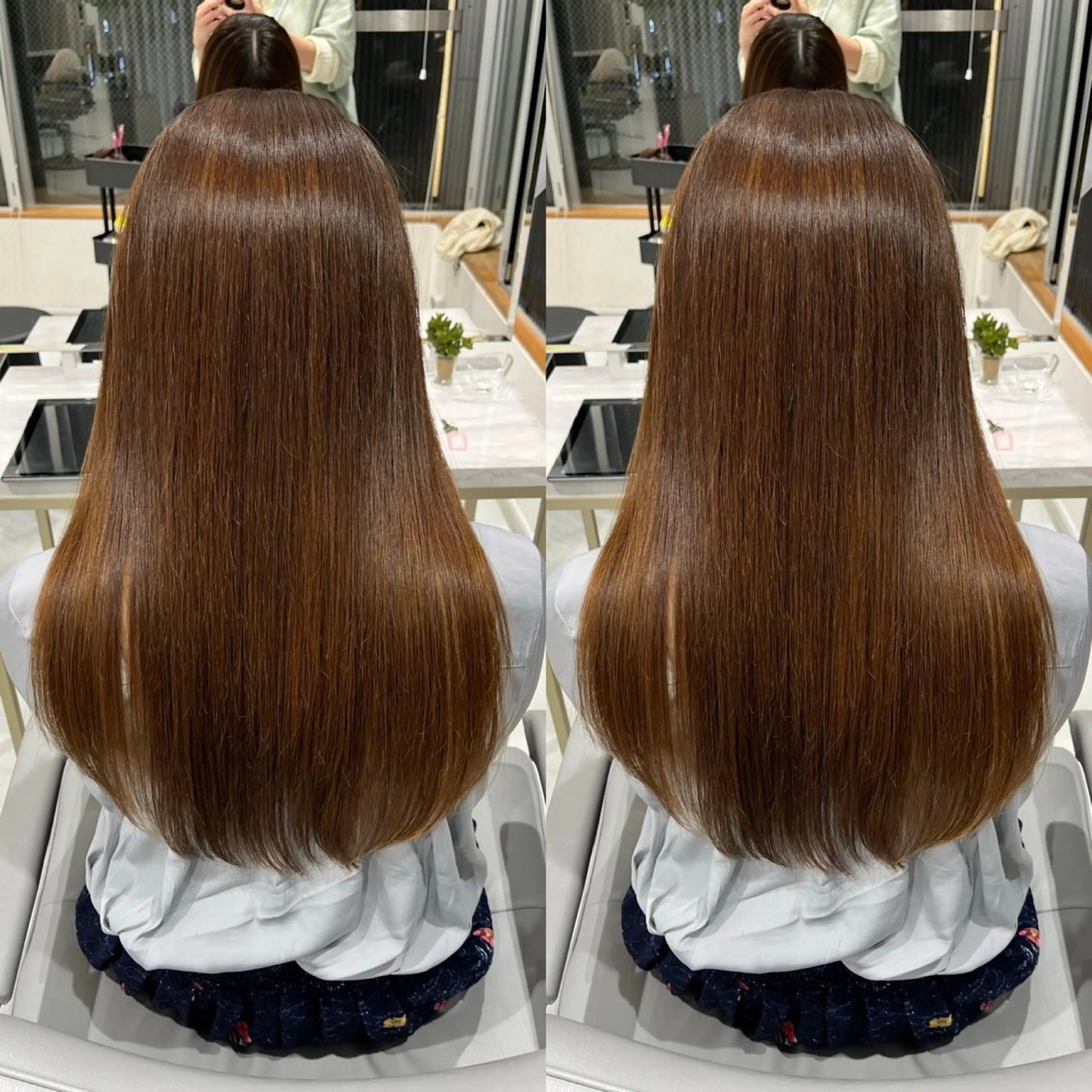 セミロング 半個室サロンyoures hair 髪質改善トリートメント東新宿店所属・榊原 竜弥のヘアスタイル