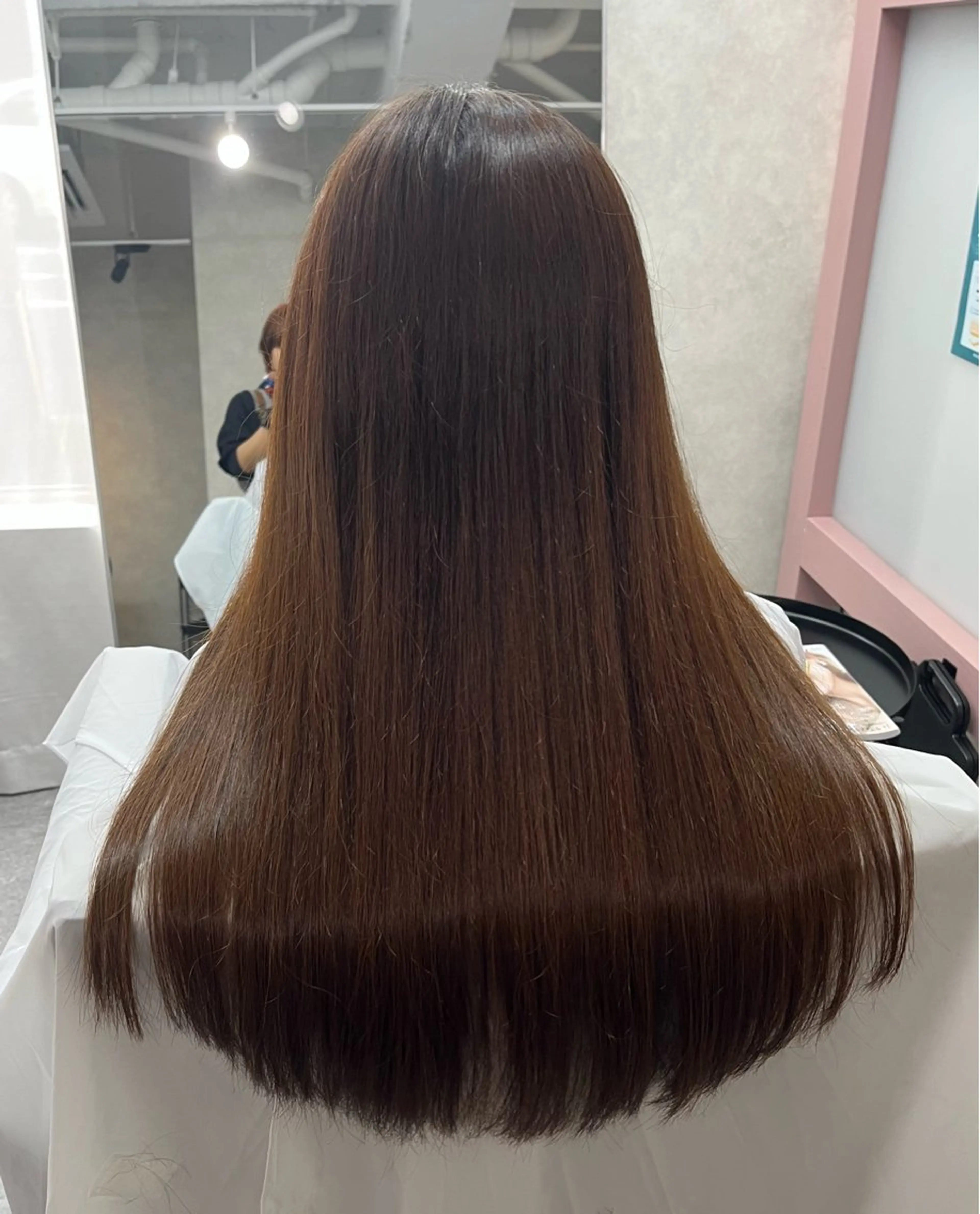 ロング カラー Lampsi Yukiのヘアスタイル