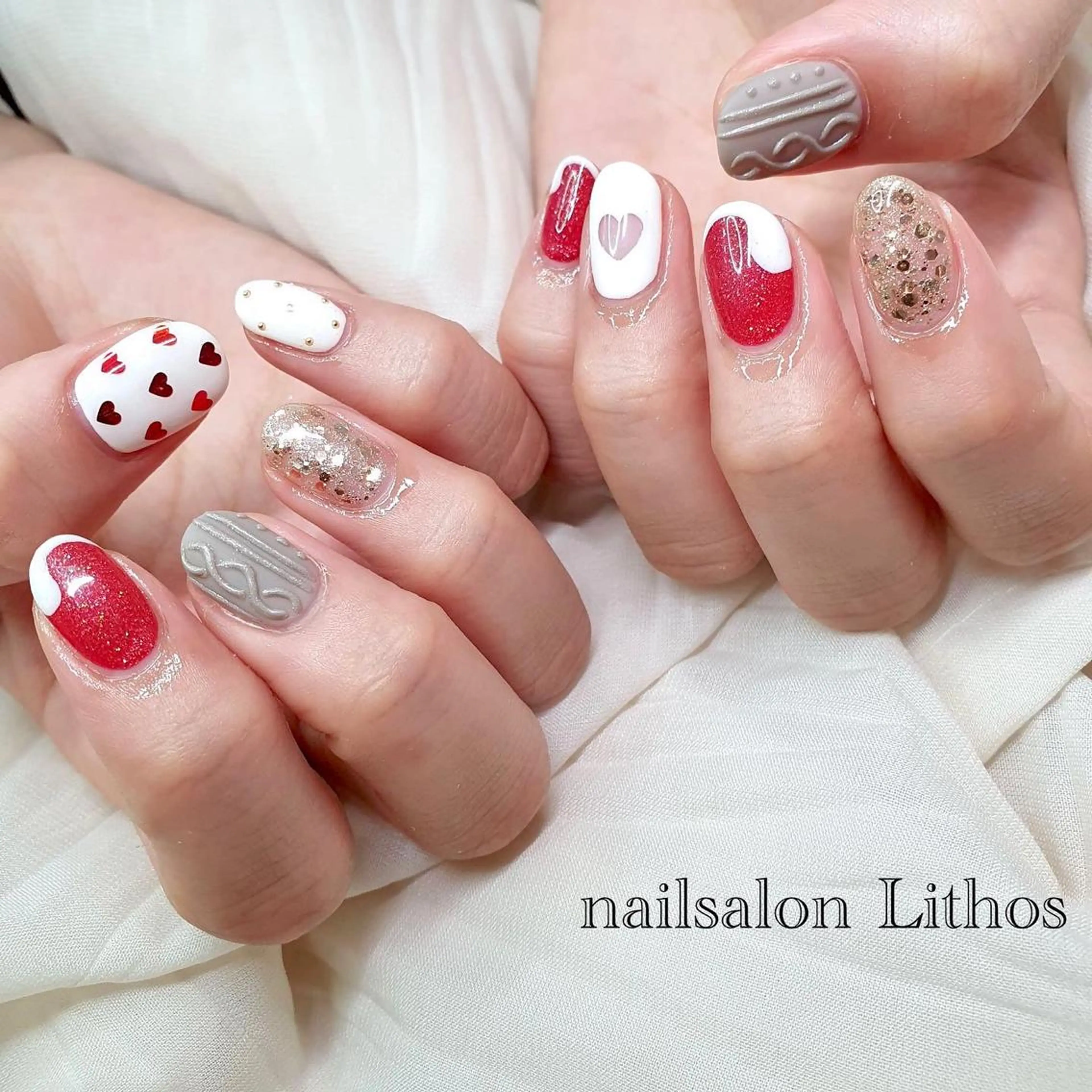 ネイル ハンドネイル nailsalon Lithos所属・nailsalon Recontreのネイルデザイン
