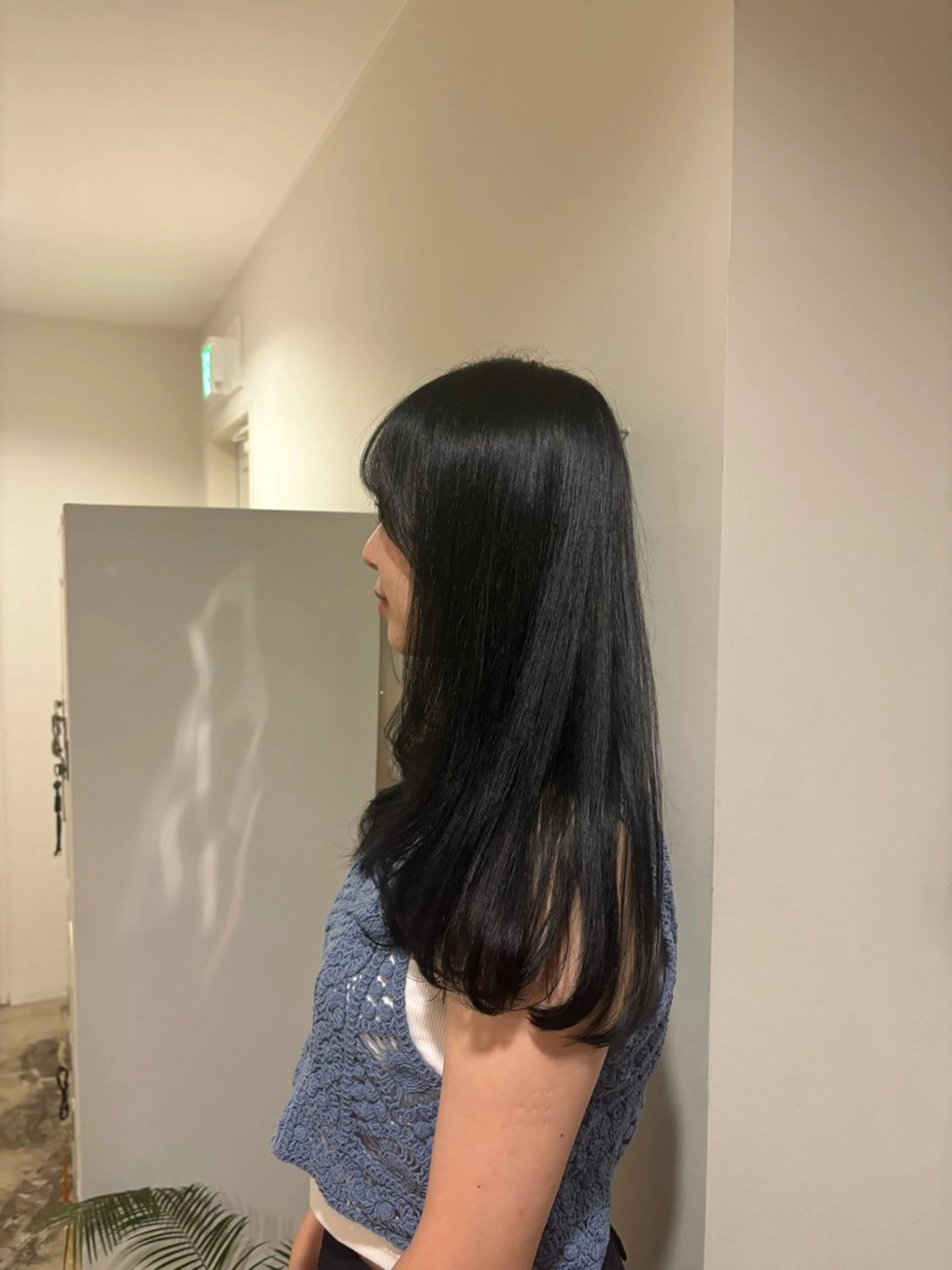 ロング レイヤーカット カット ヘアカラー トリートメント ヨシノ　ヒメカ /大阪美容室のヘアスタイル