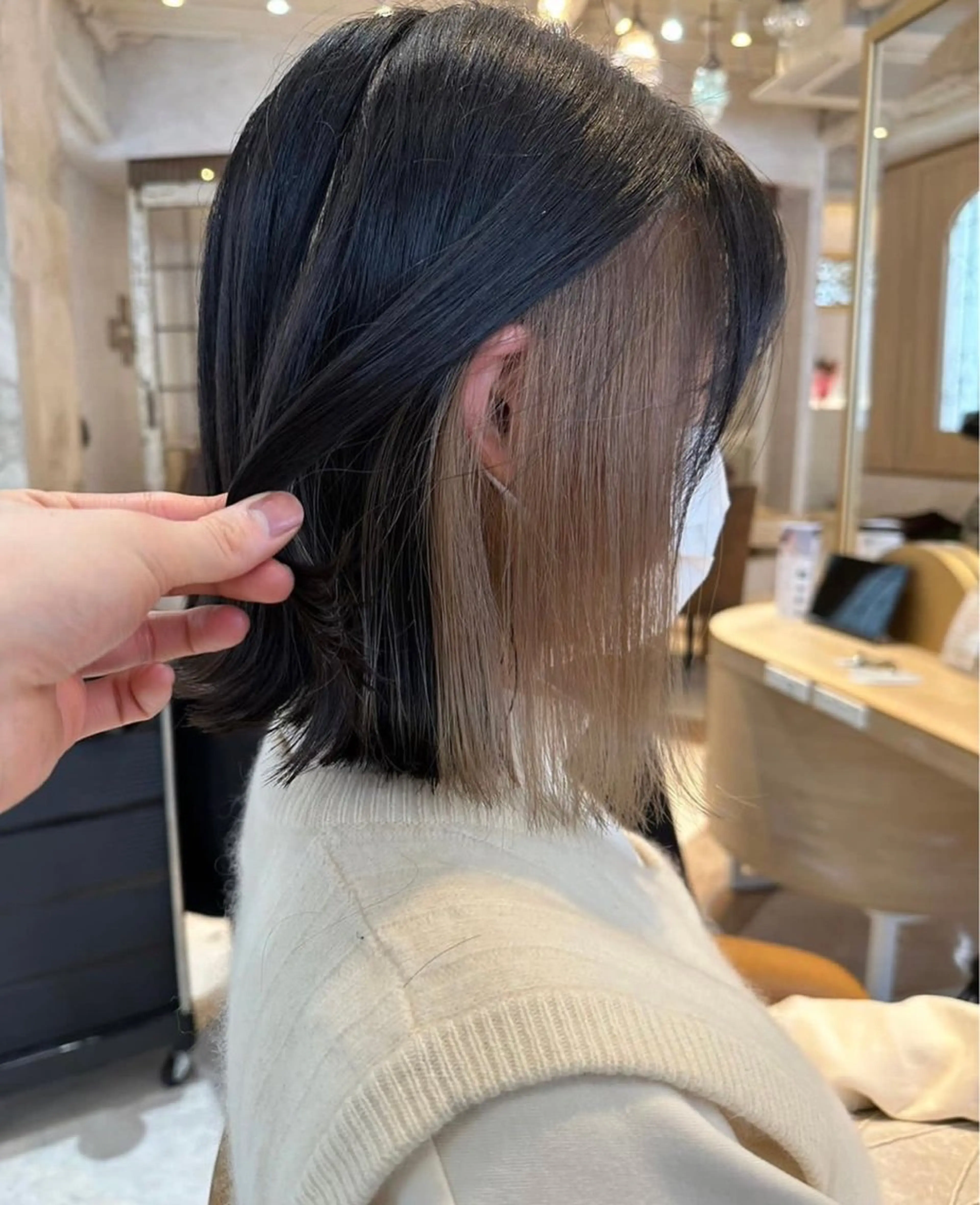 カラー 似合わせレイヤー 髪質改善/柴木琴愛のヘアスタイル