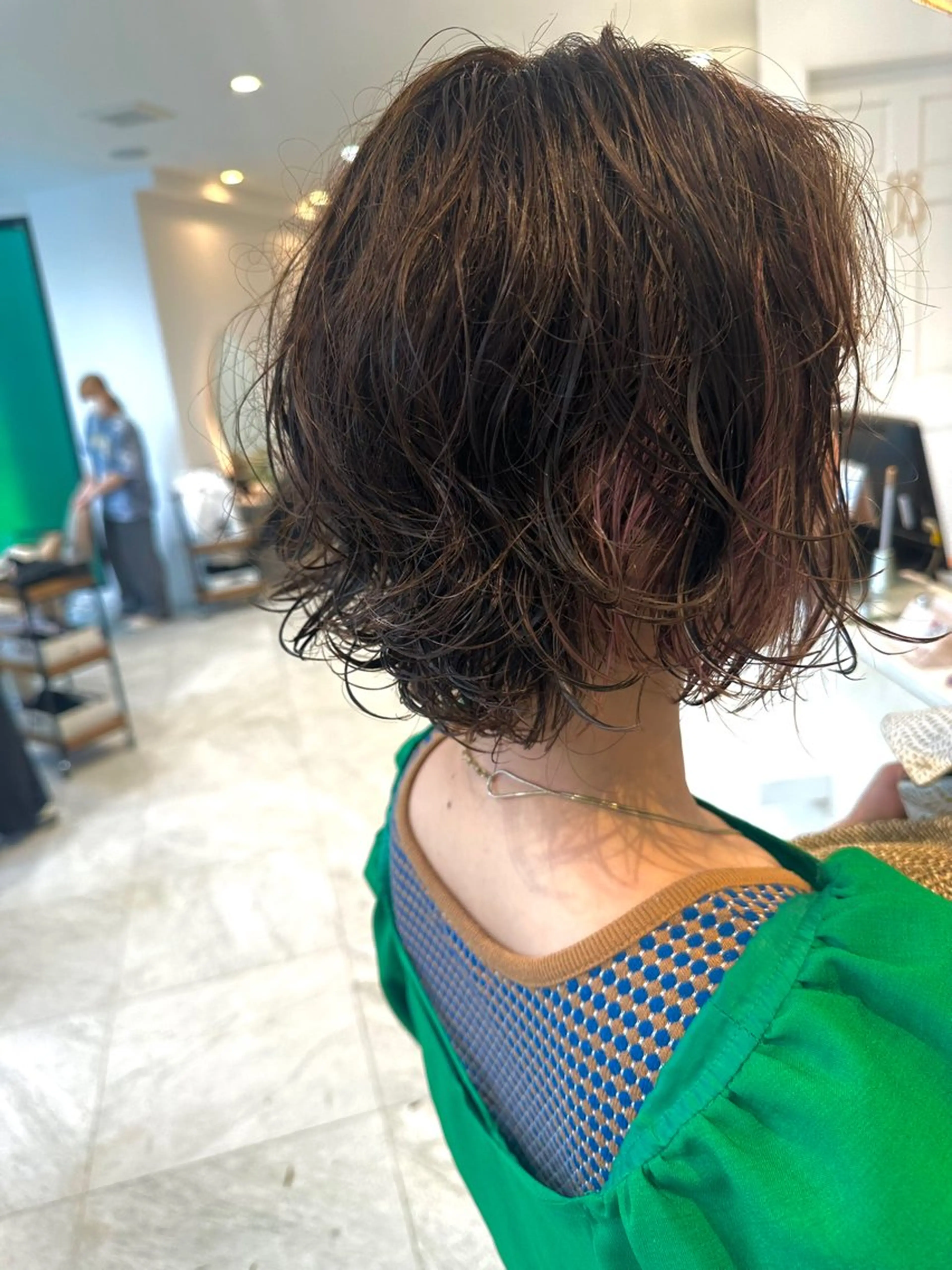 ショート パーマ ショートヘア ニシカワ ユズミのヘアスタイル