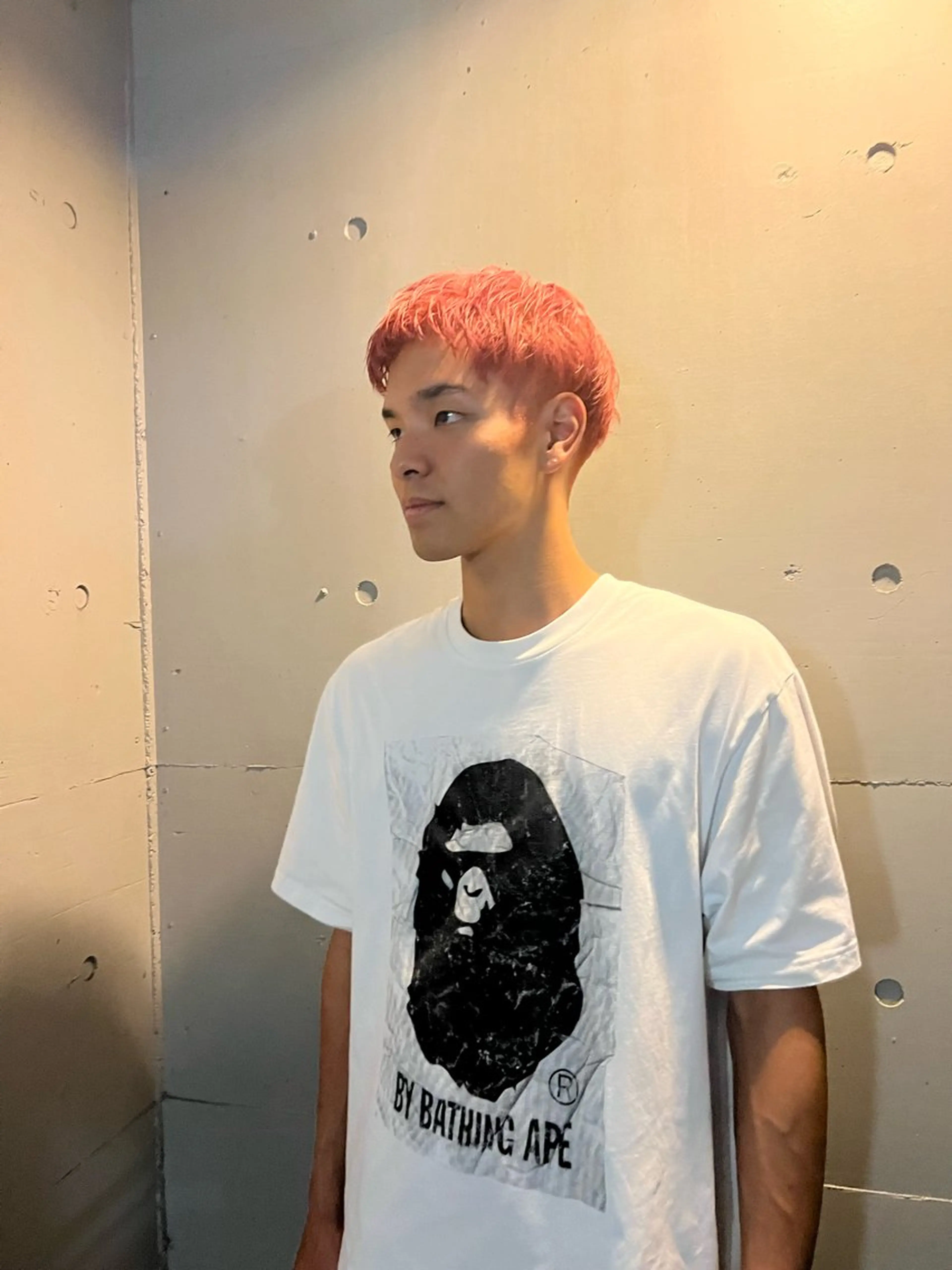 ショート カラー メンズ fifth神宮前 HIN★T★のヘアスタイル