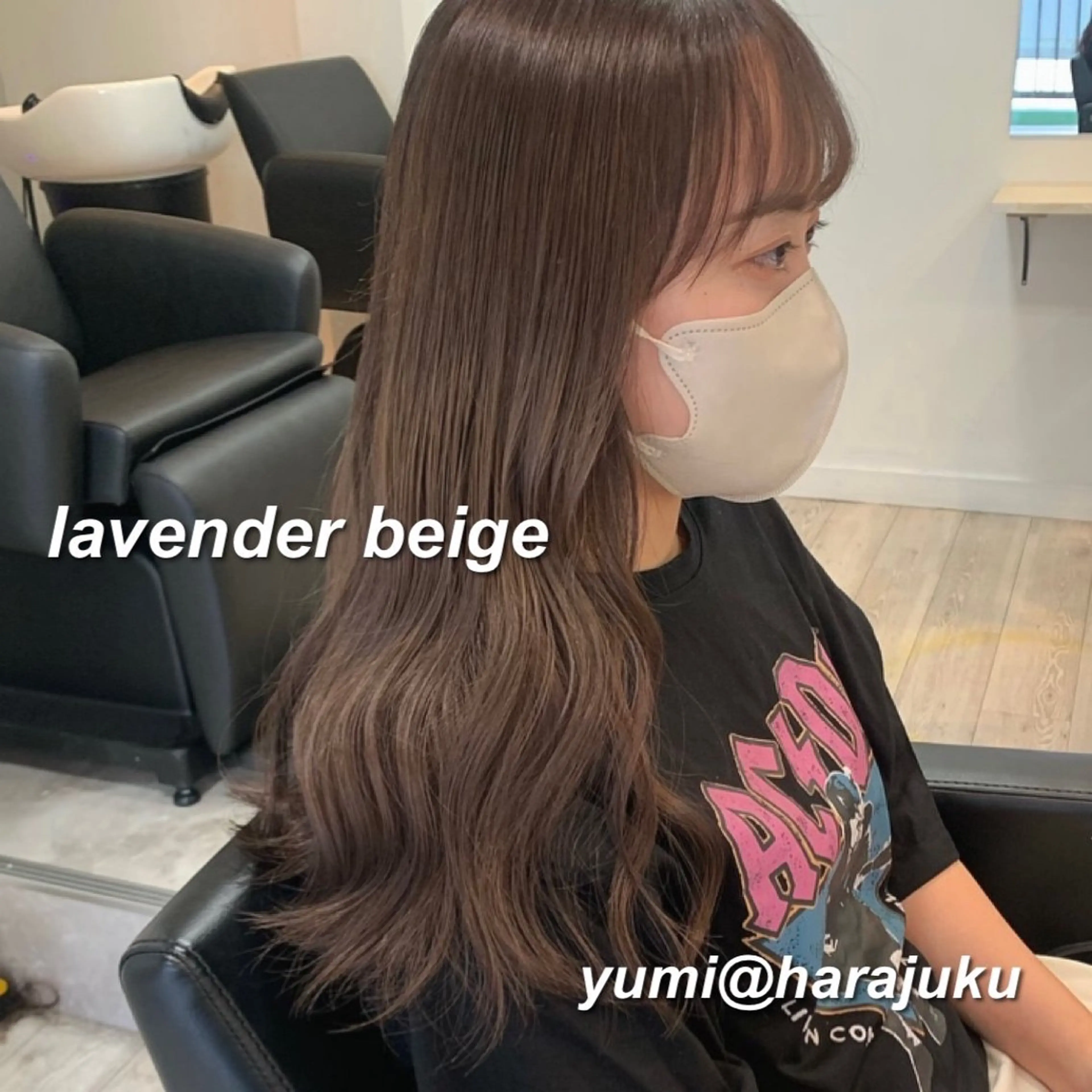 ロング カラー パーマ ヘアアレンジ メンズ ヘアカラー ワット 原宿のヘアスタイル