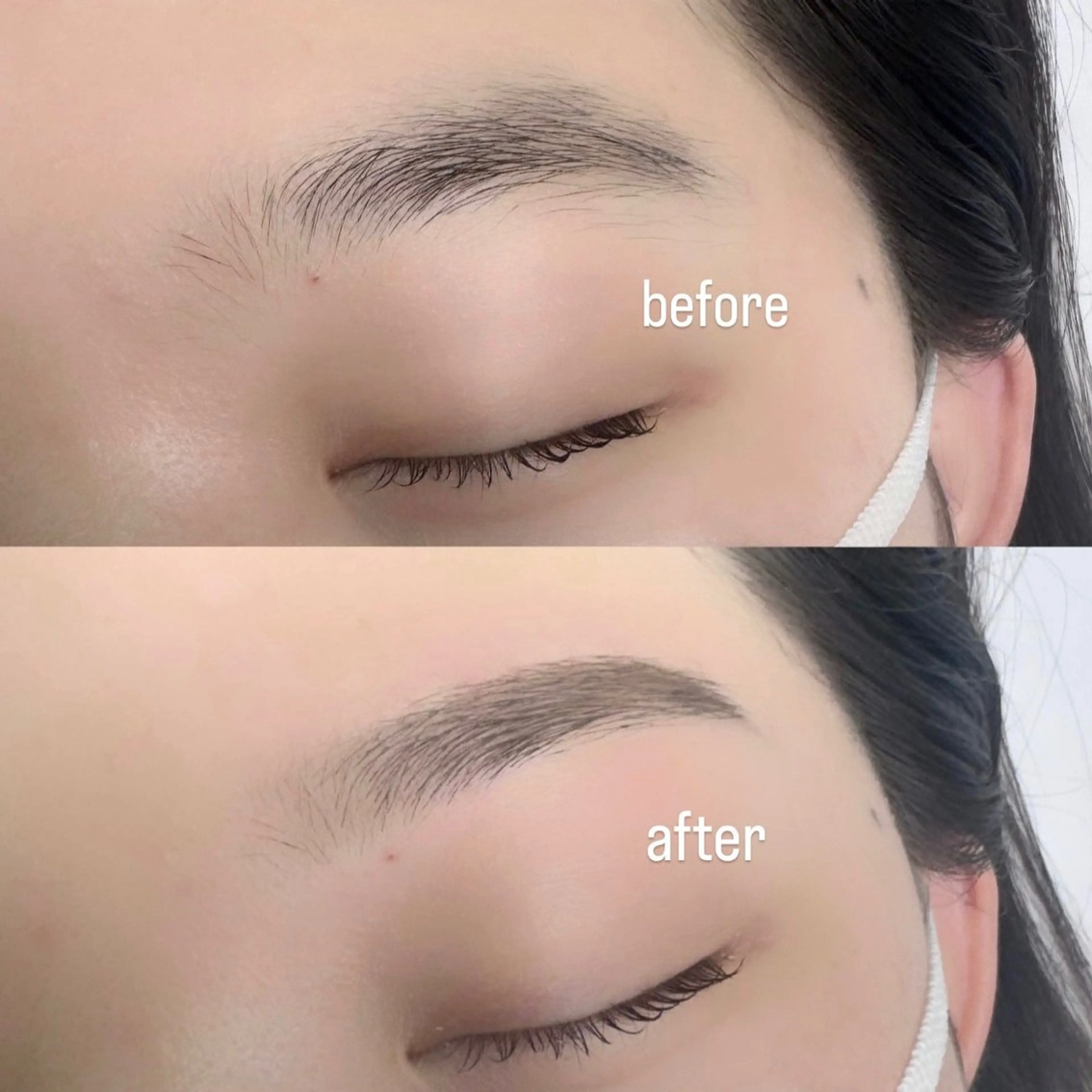 アイブロウ ワックス脱毛 Luana所属・Luana mionaのマツエク・マツパデザイン