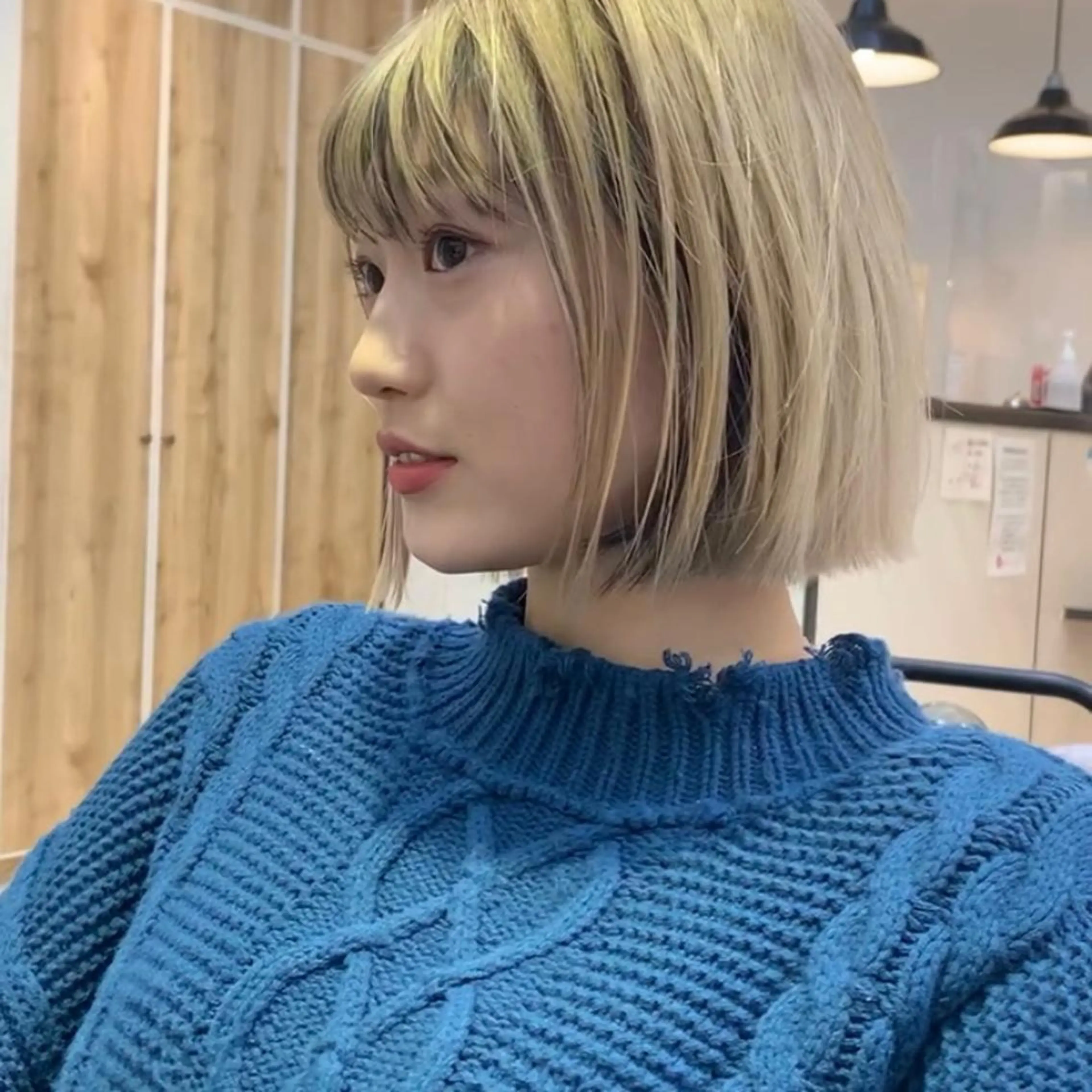 ショート タンバルモリパーマ 礒井メンキのヘアスタイル