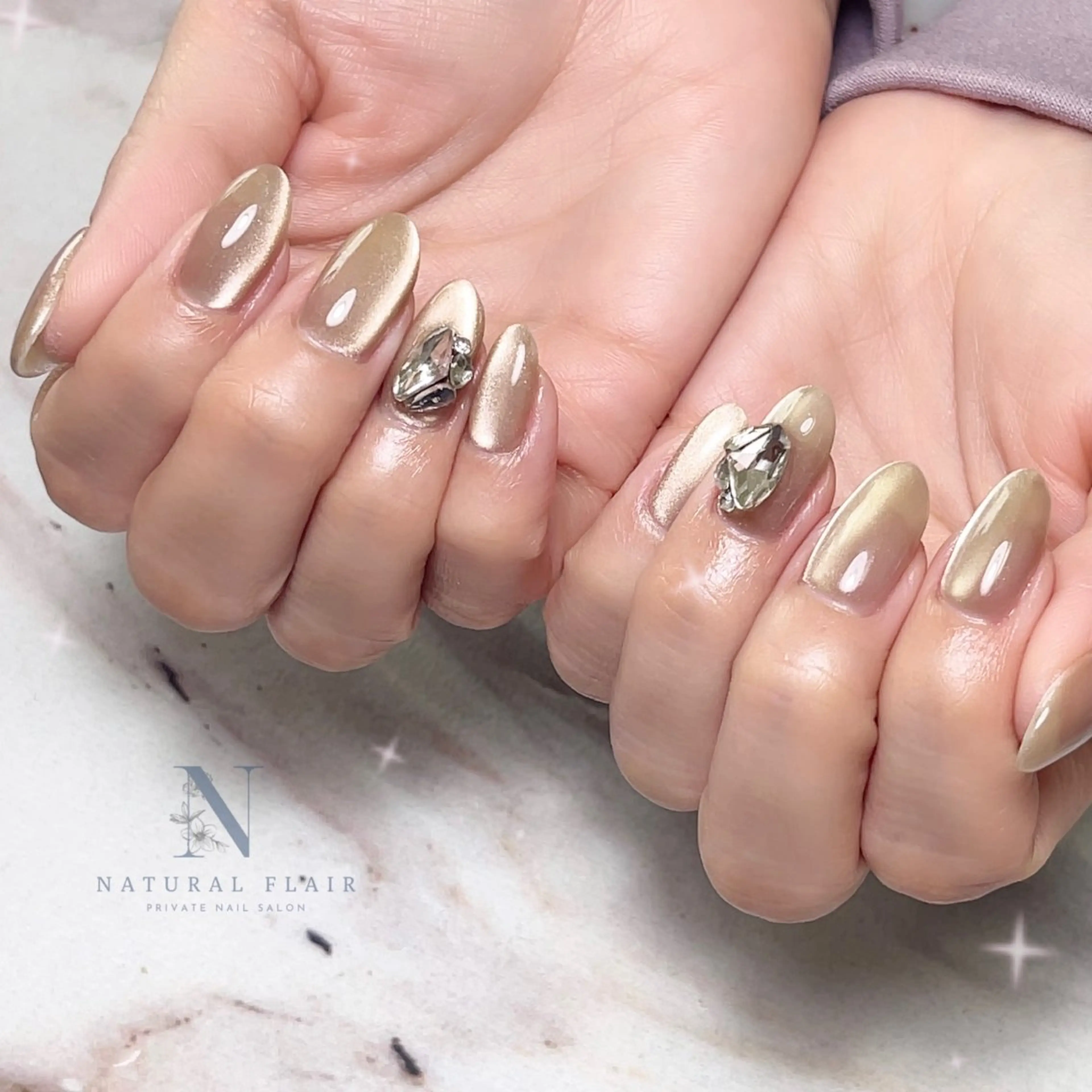 ネイル ハンドネイル natural flairのネイルデザイン