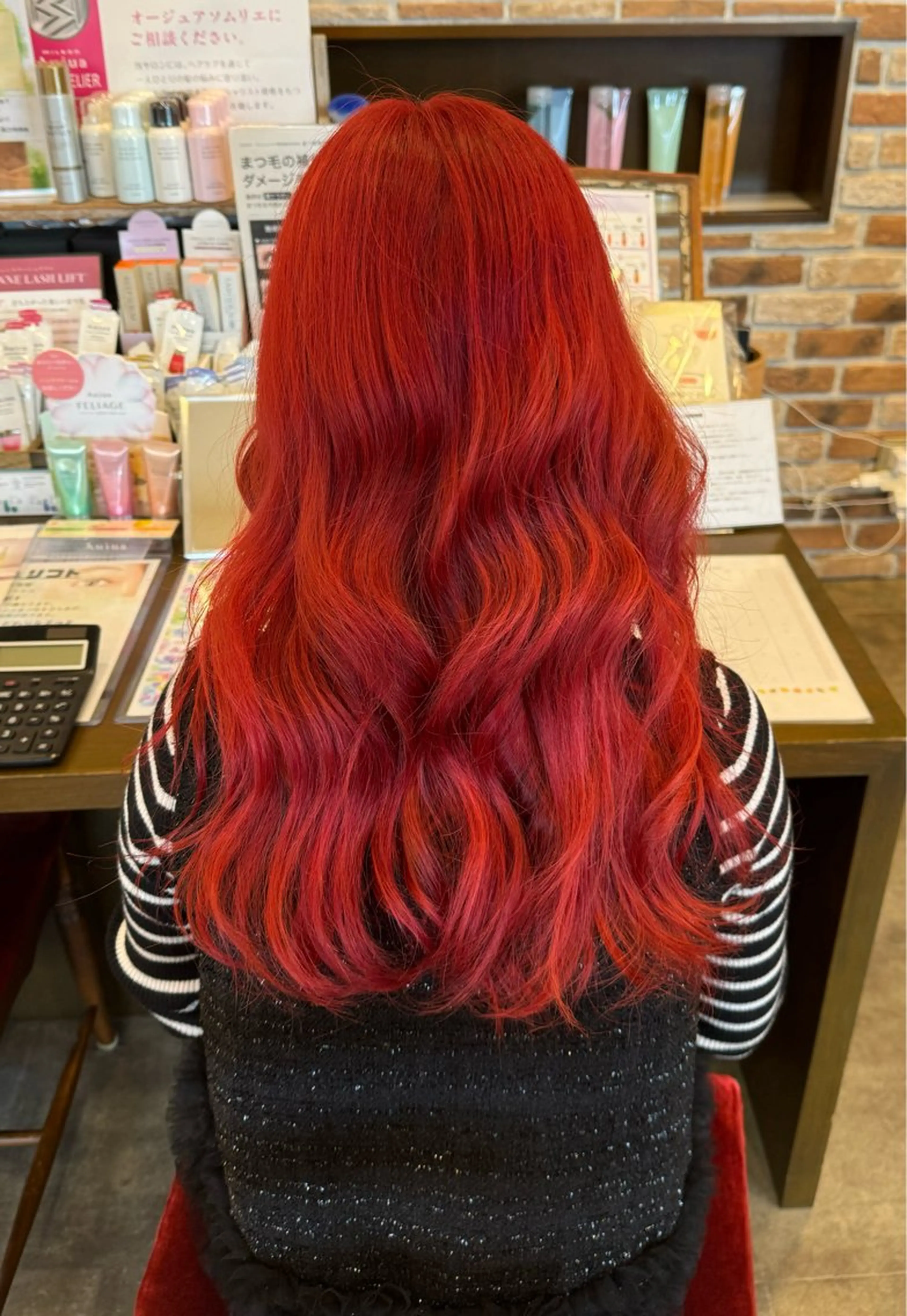 ロング ヘアカラー トリートメント 🔅透明感カラー切田 はじめ🔆のヘアスタイル