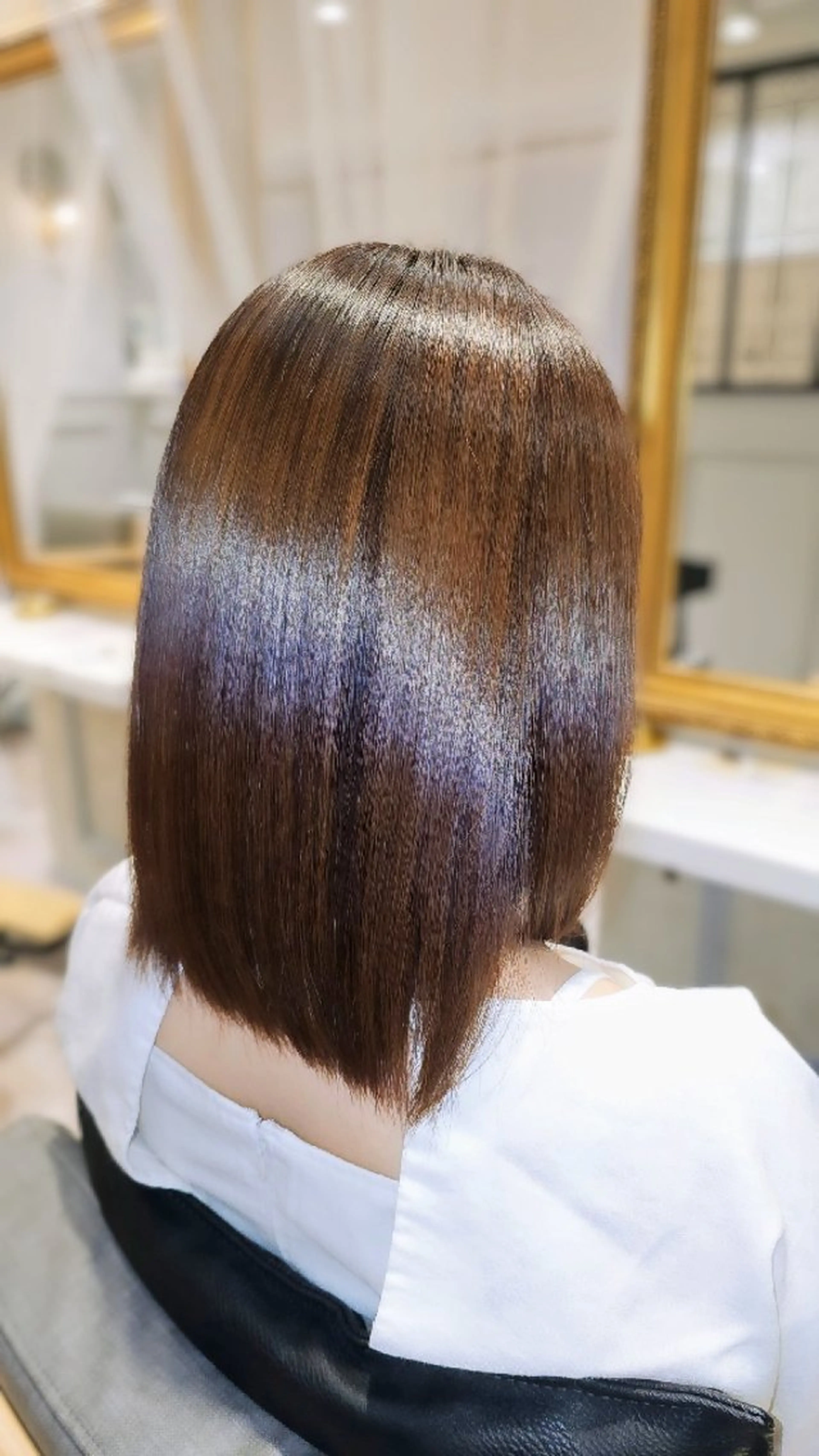 ミディアム 縮毛矯正 トリートメント 小黒泰佑/東銀座 /美髪特化型美容師のヘアスタイル