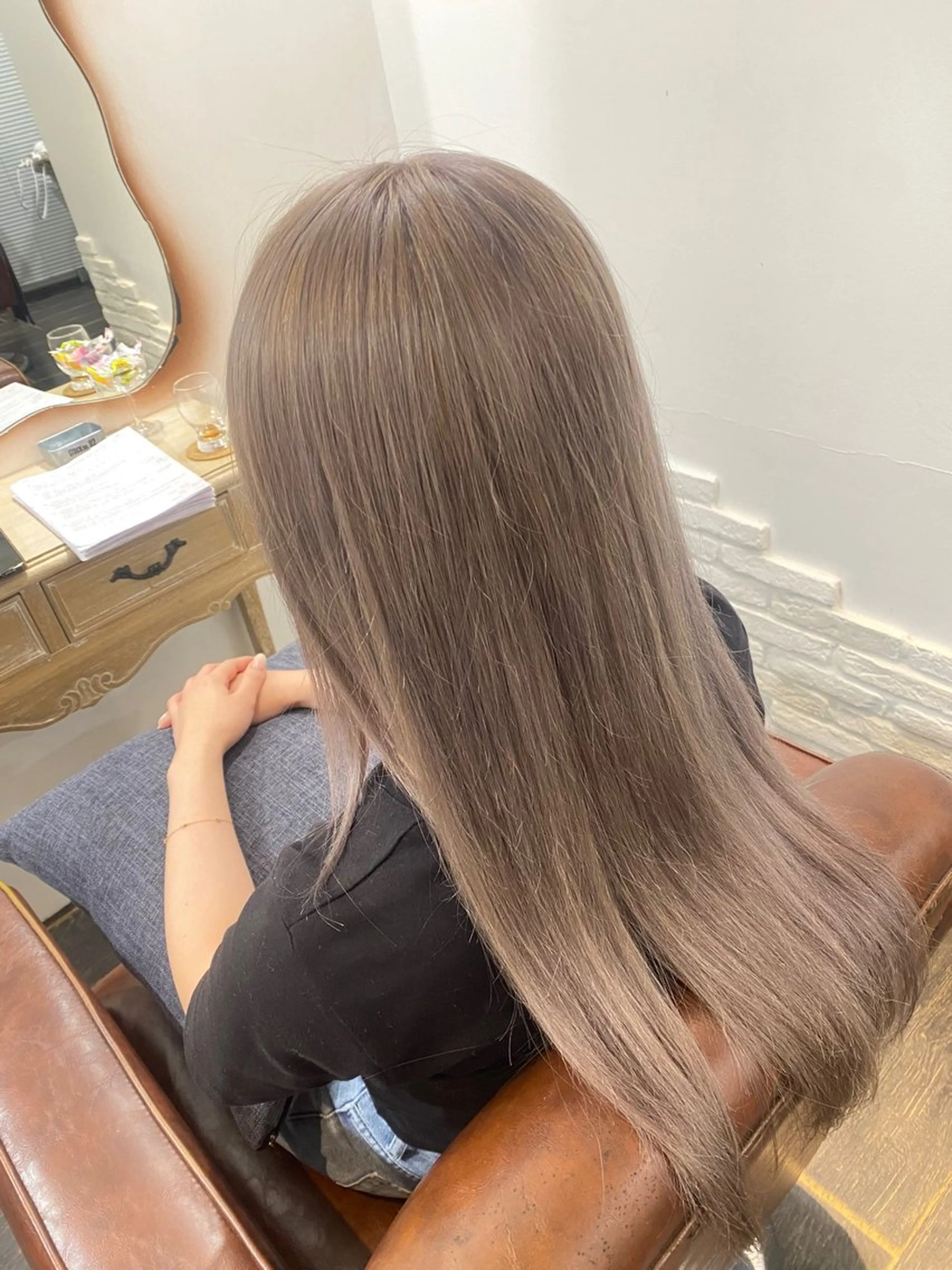 ロング カラー CIEN white所属・パーマモデル募集中 渥美翔人のヘアスタイル