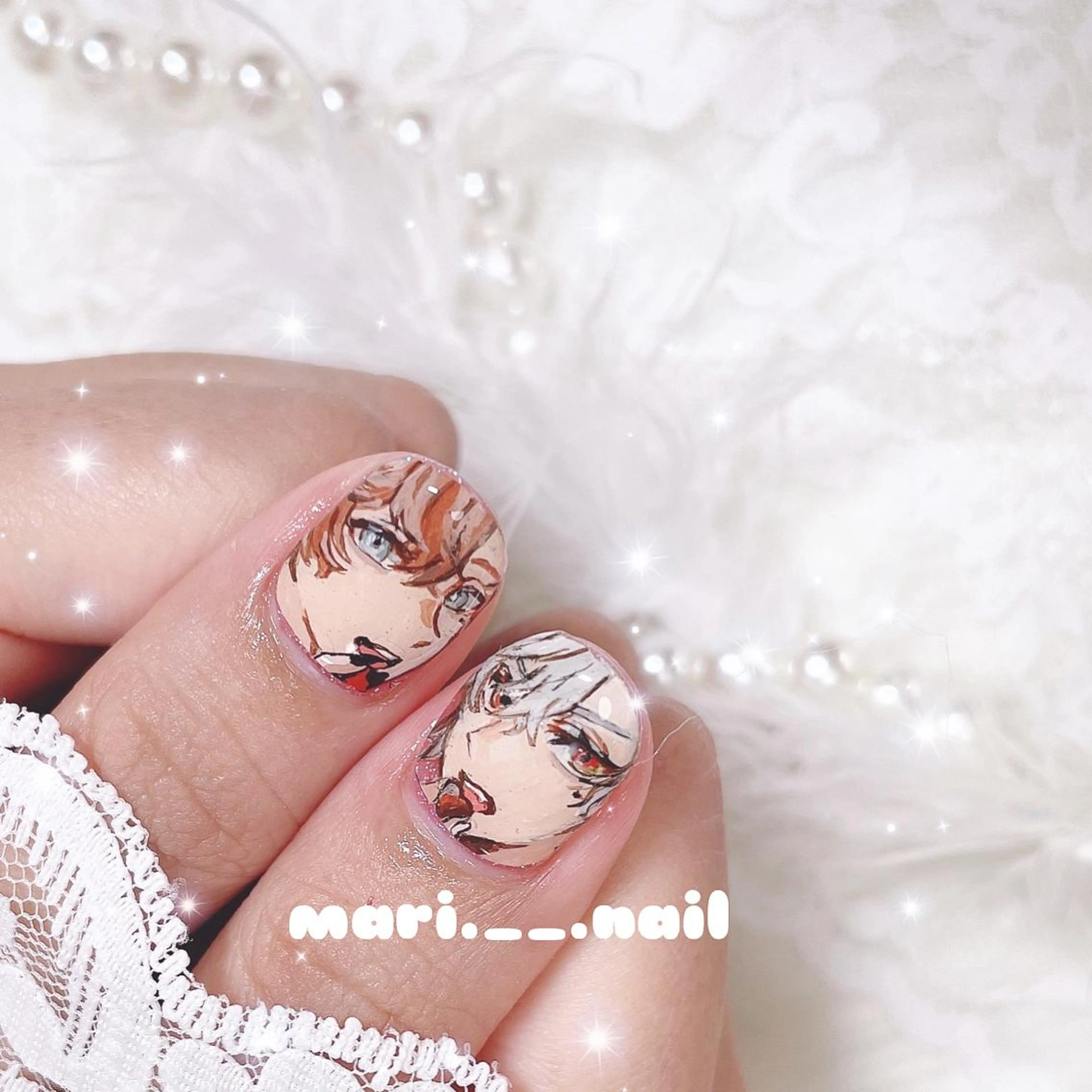 ネイル ハンドネイル 🎀 Mayu 🎀痛ネイルのネイルデザイン