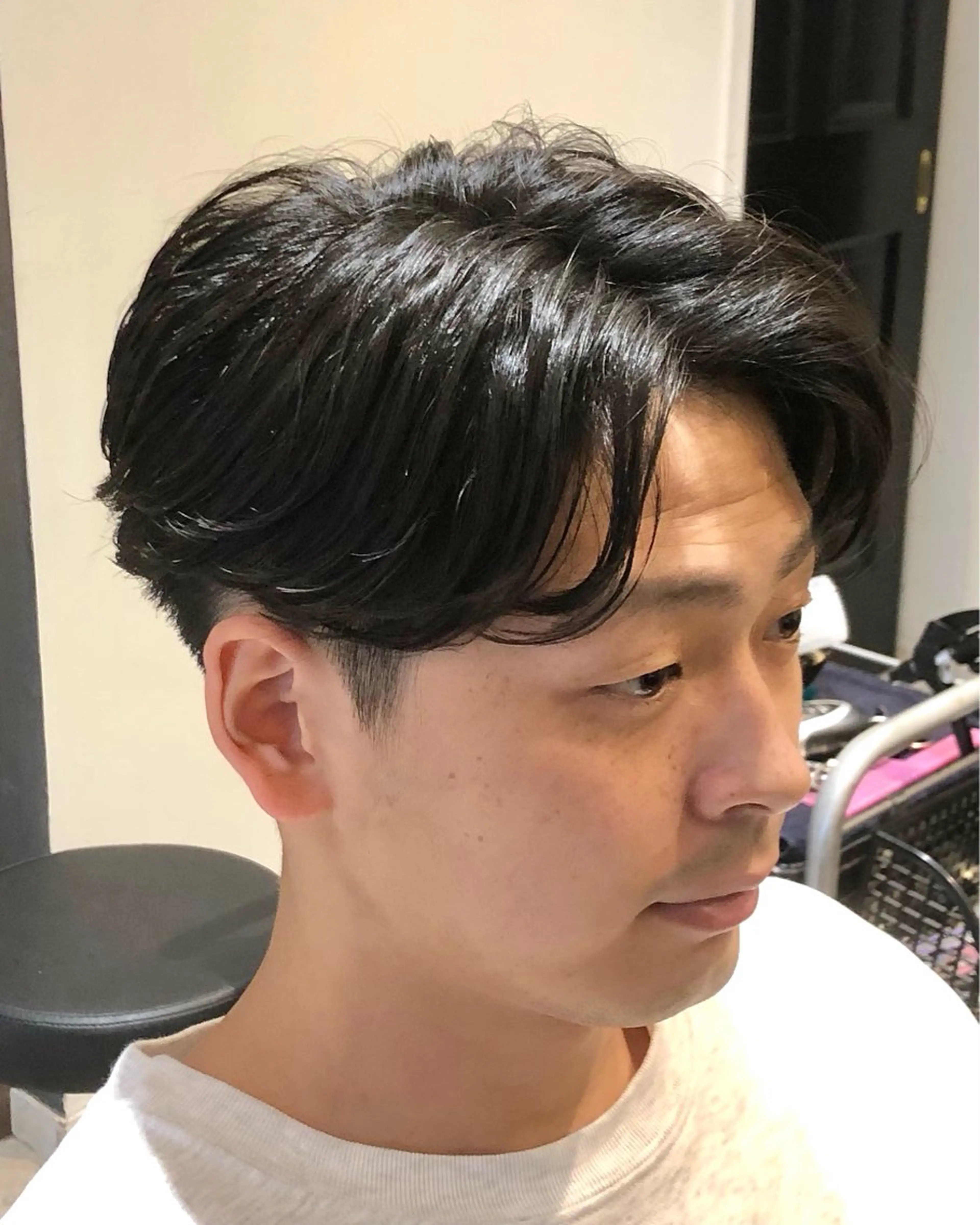 パーマ メンズ メンズパーマ ニュアンスパーマ カット パーマ MENSCOCO 清澄白河前田貫太✂️のヘアスタイル