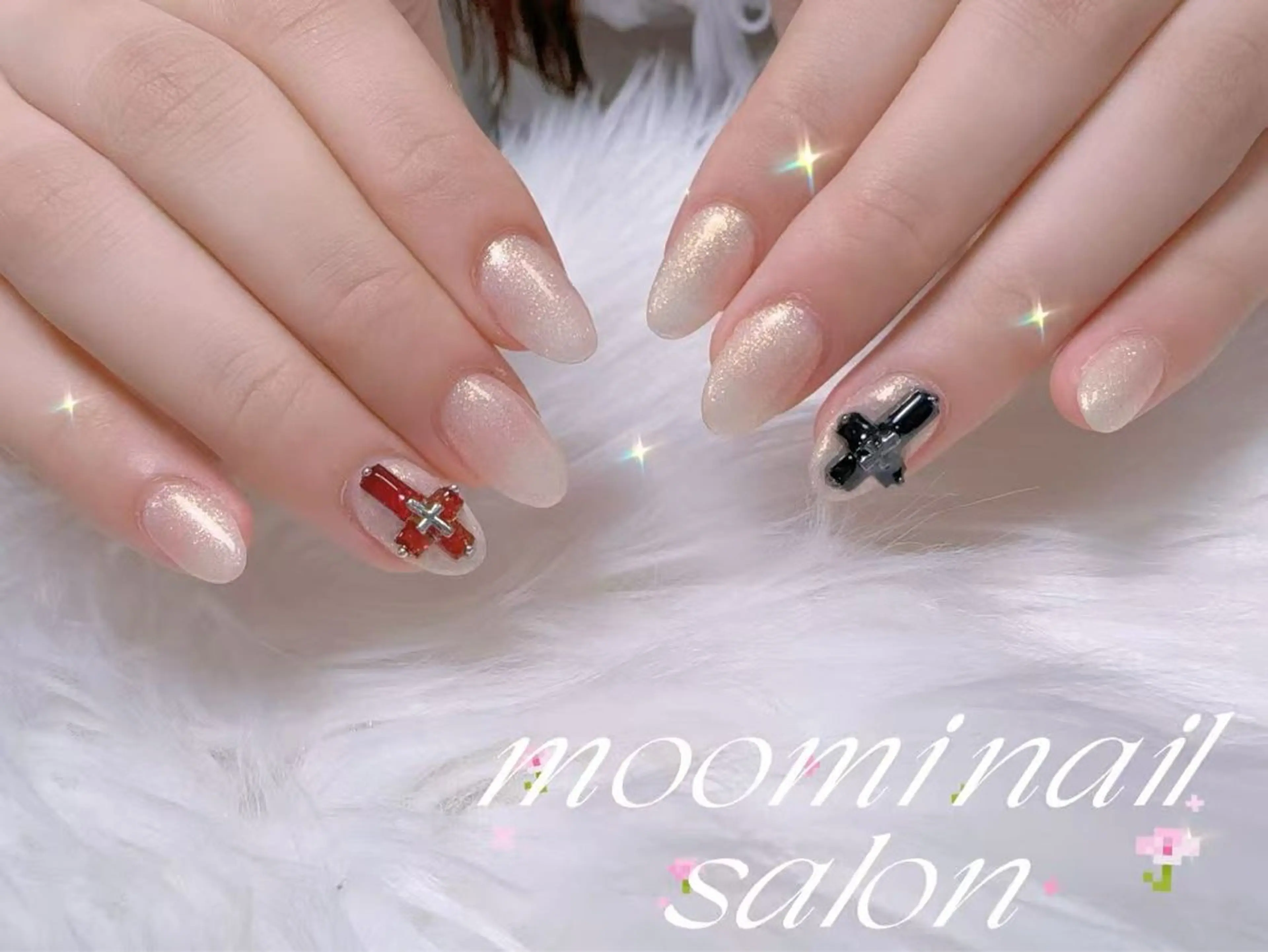 ネイル ハンドネイル Moomi あずりのネイルデザイン