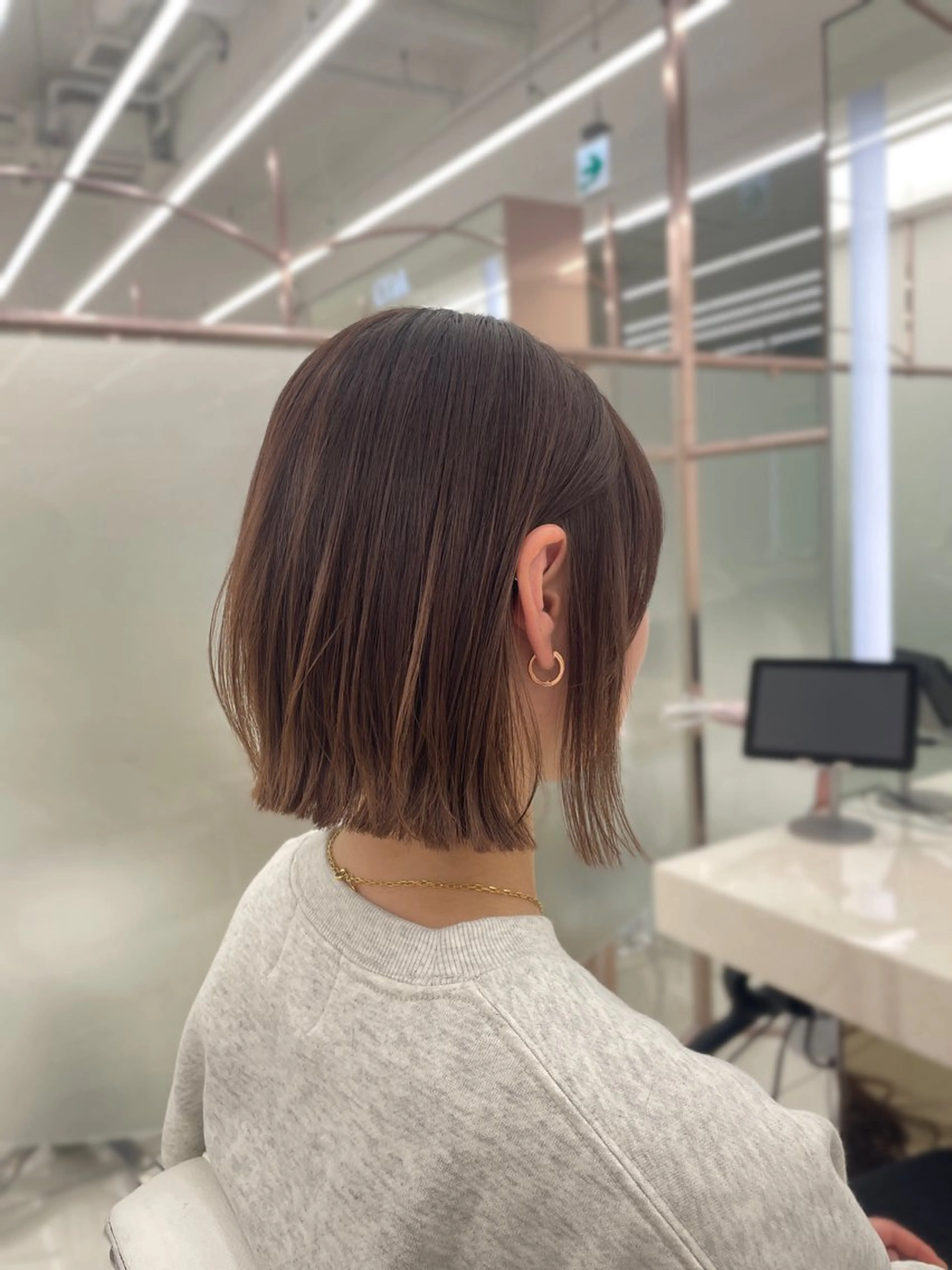 ミディアム 透明感カラー/銀座 🖤かりん🖤COAのヘアスタイル