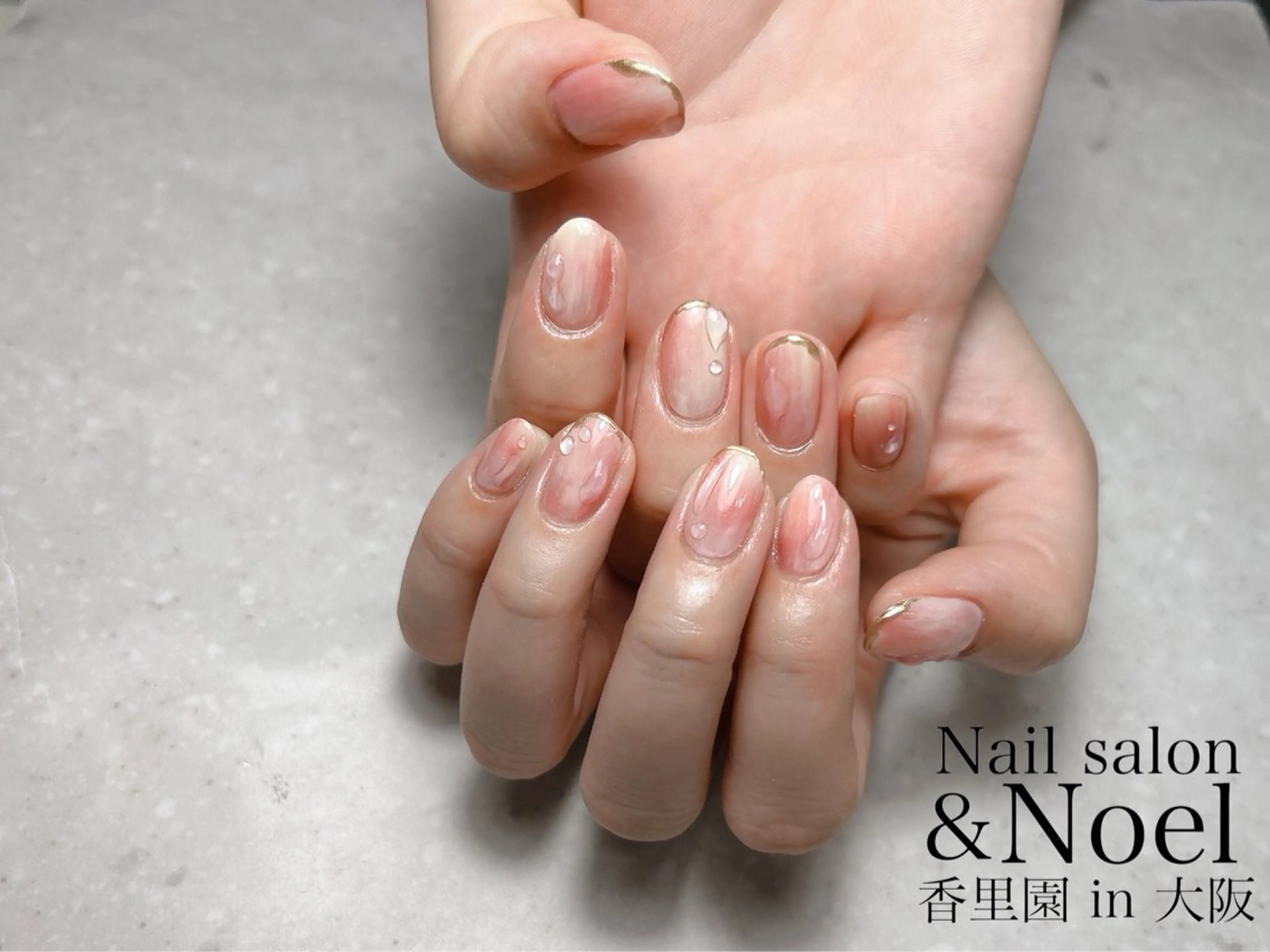 ネイル ハンドネイル Nailsalon  &Noel所属・もも 🍑のネイルデザイン