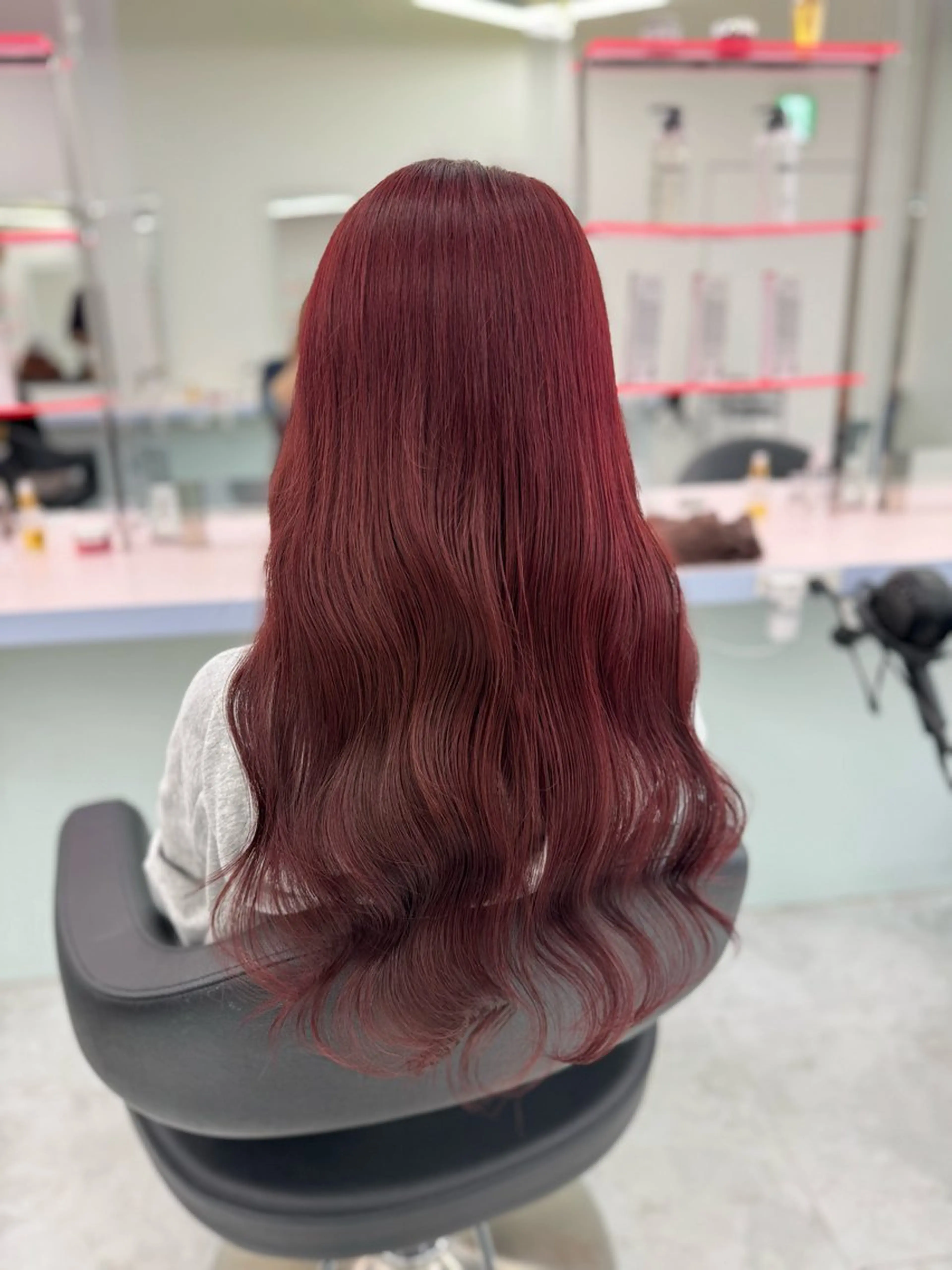 セミロング カラー バレイヤージュ ブリーチ ケアブリーチ ケアカラー ダブルカラー ♡ブリーチカラー♡ Mirioのヘアスタイル