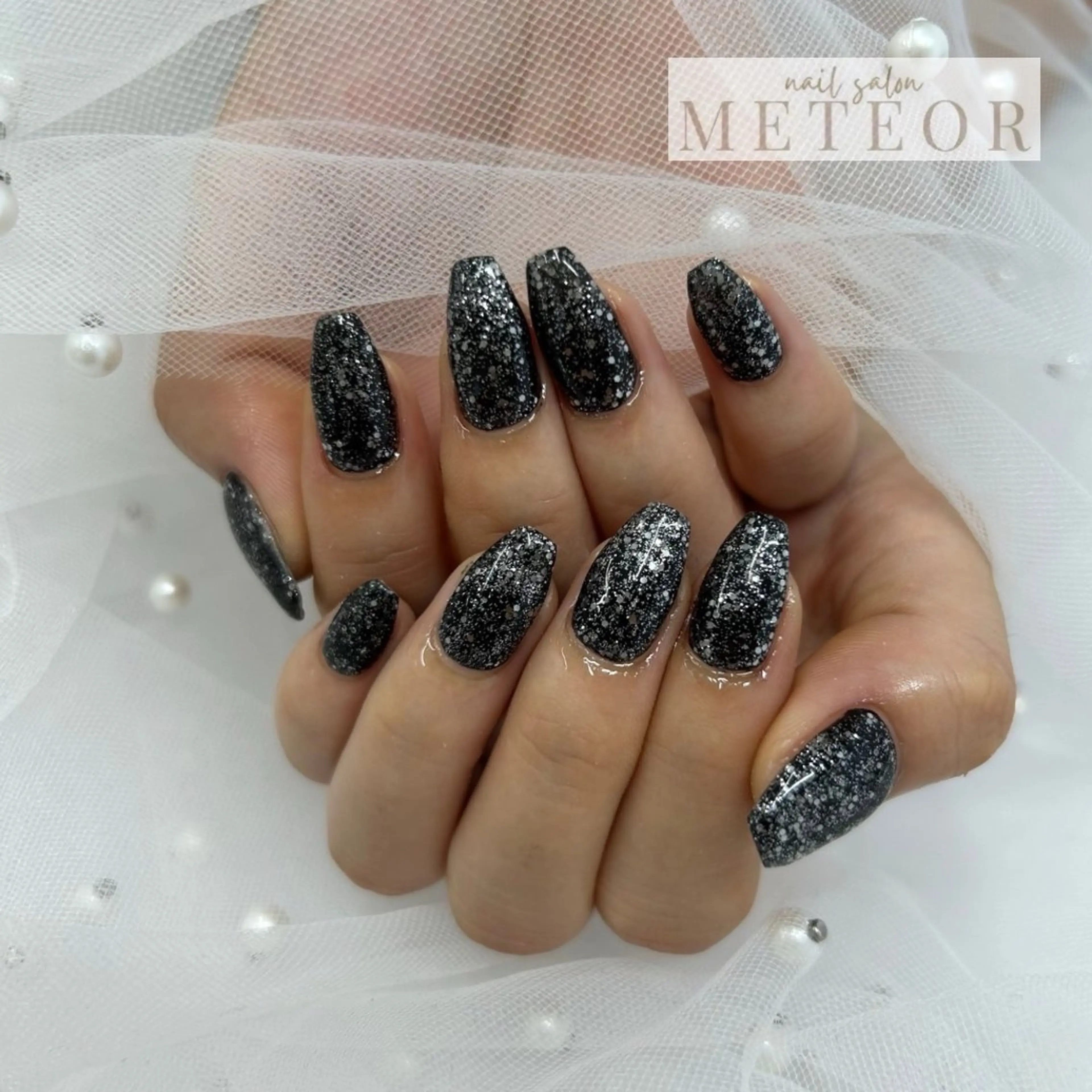 ミディアム ハンドネイル nailsalon meteor所属・meteor staffのその他イメージ
