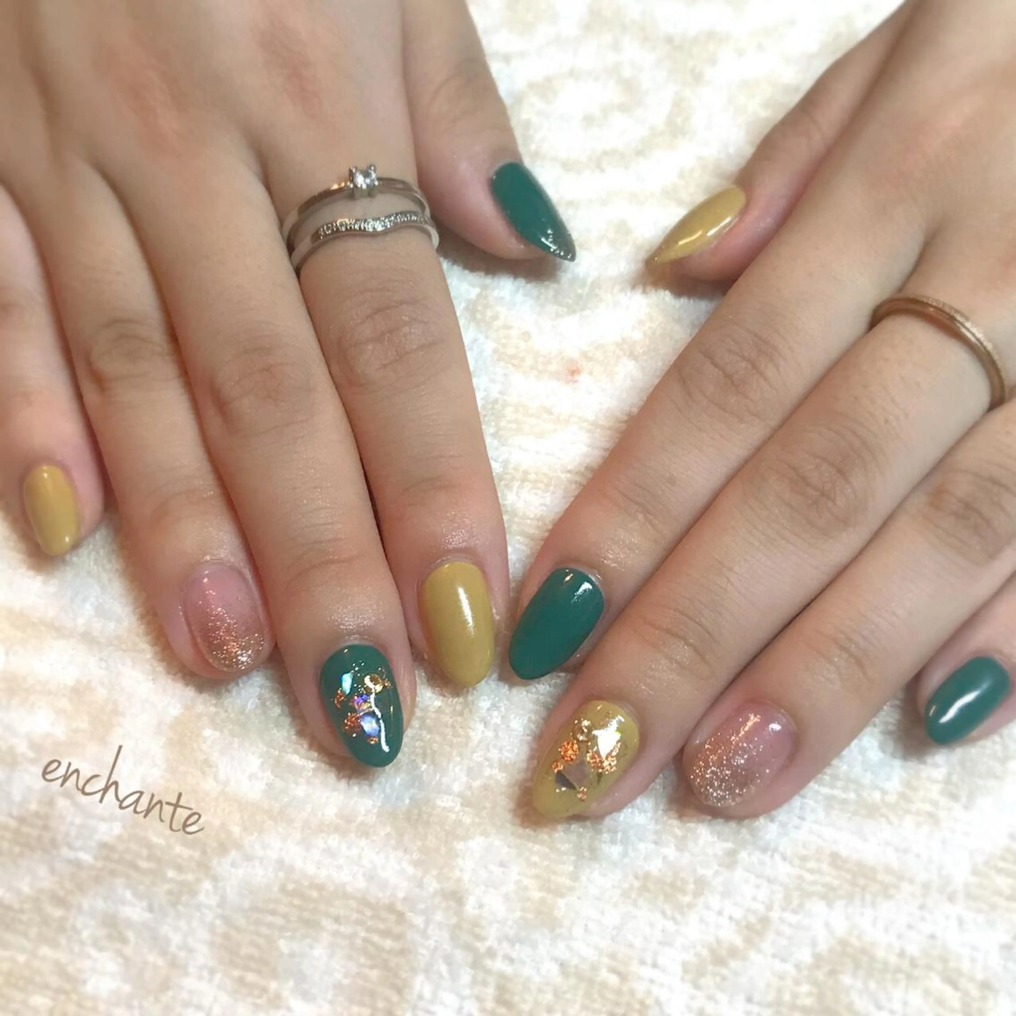 ネイル アンシャンテ所属・enchante 自由が丘のネイルデザイン