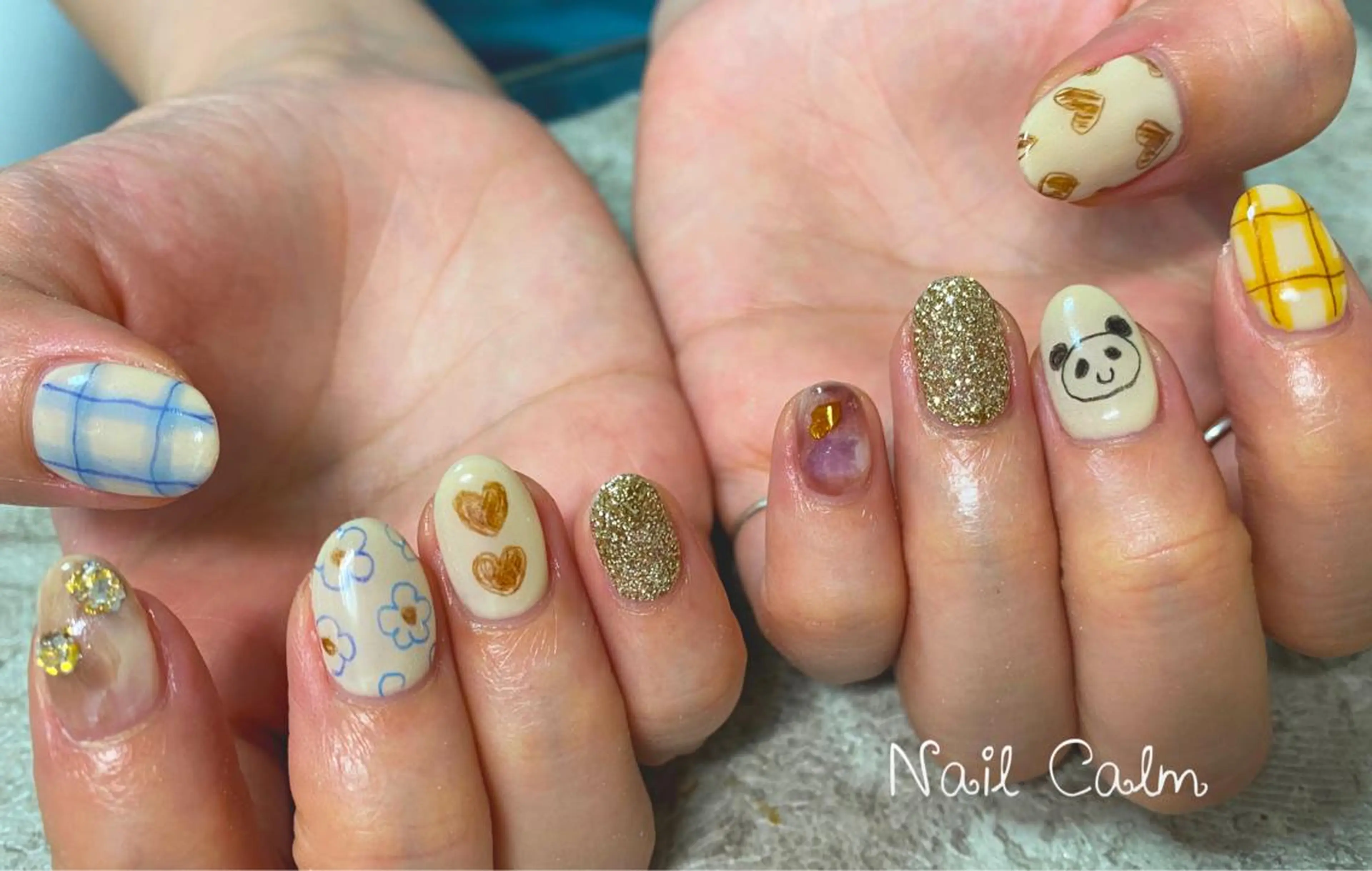ネイル ハンドネイル Nail Calm所属・プライベートサロン Calmのネイルデザイン