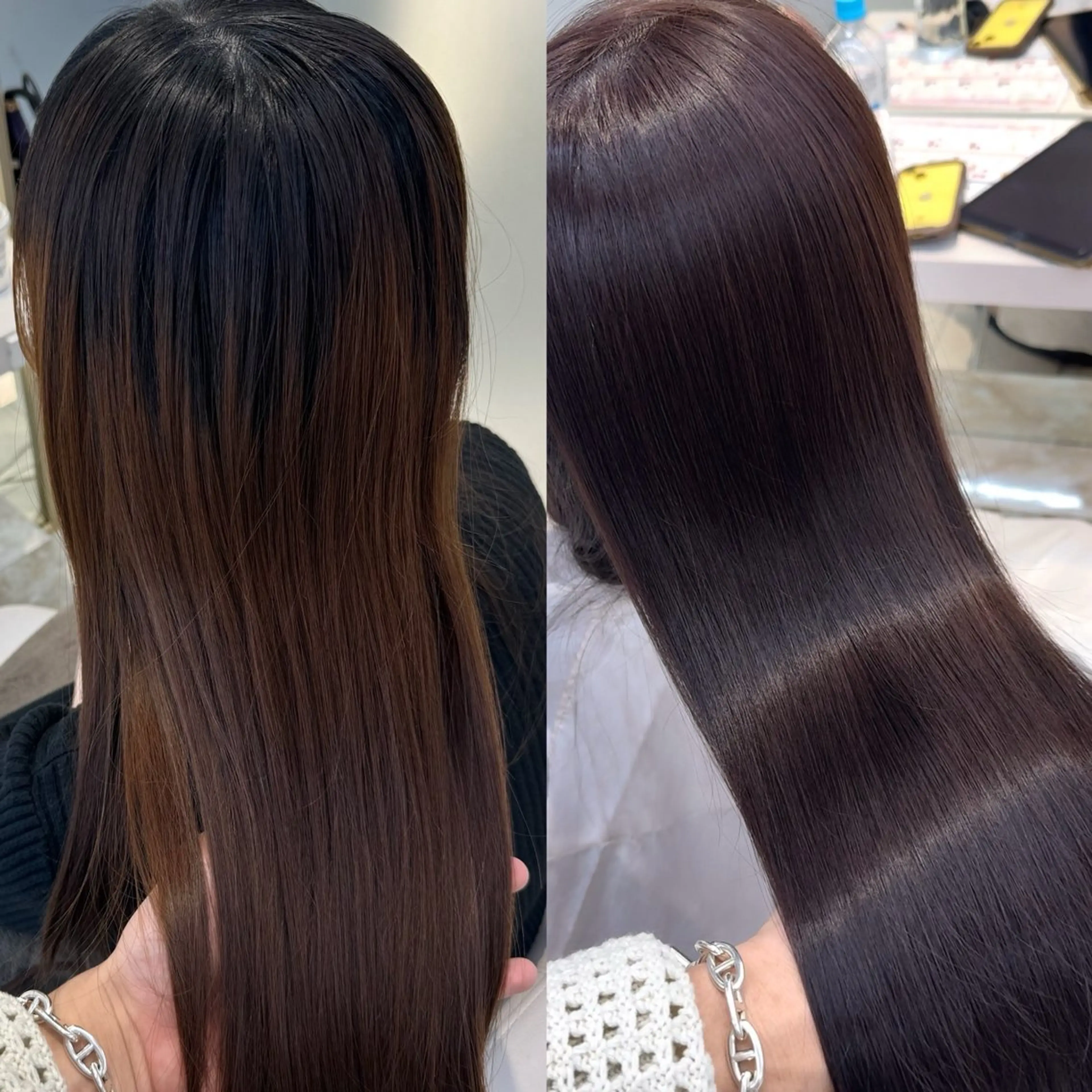 よねけん😁 透明感/艶感のヘアスタイル