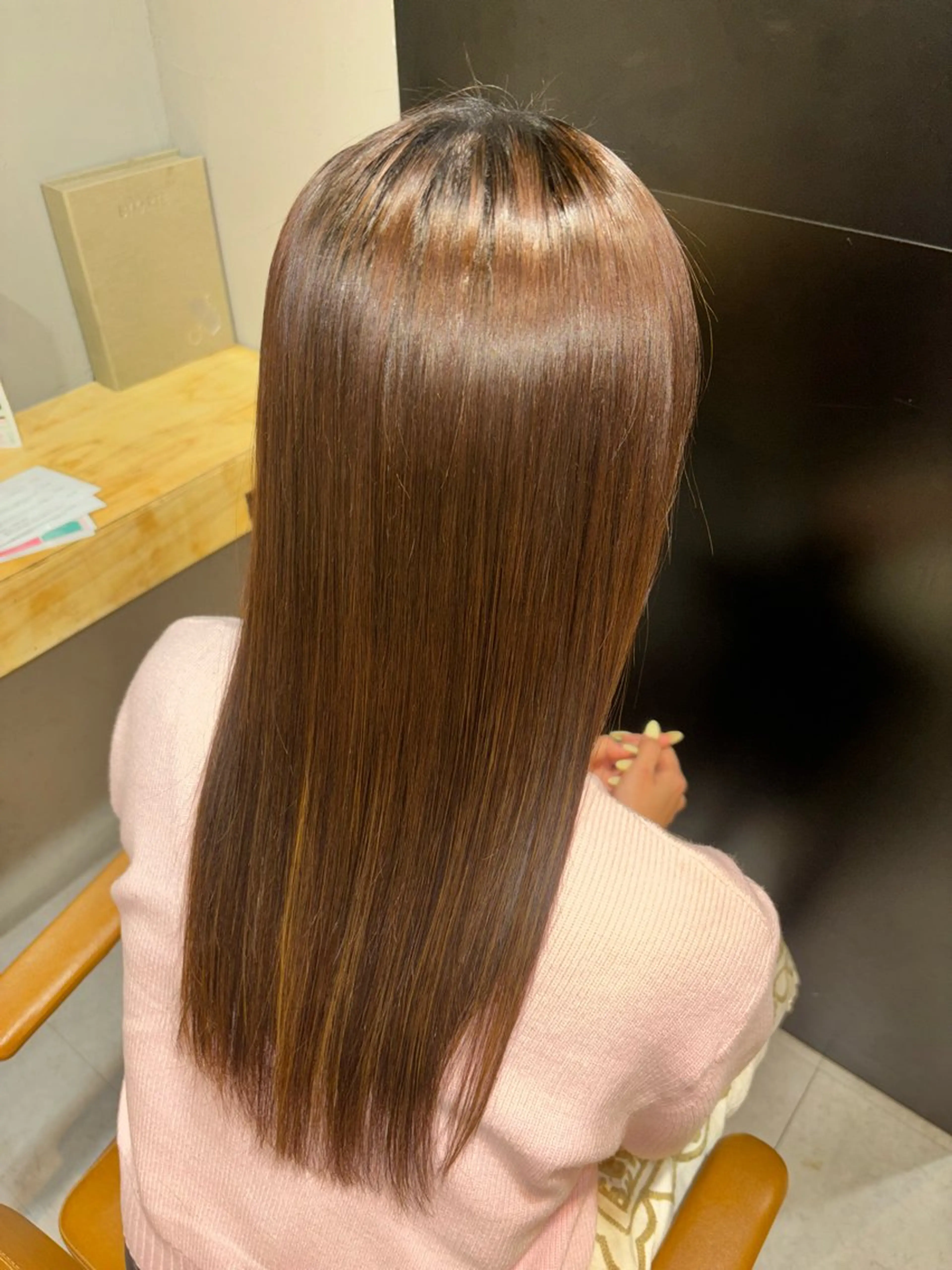 ロング BEL髪質改善&カラ ー🩵元町KAZUAのヘアスタイル