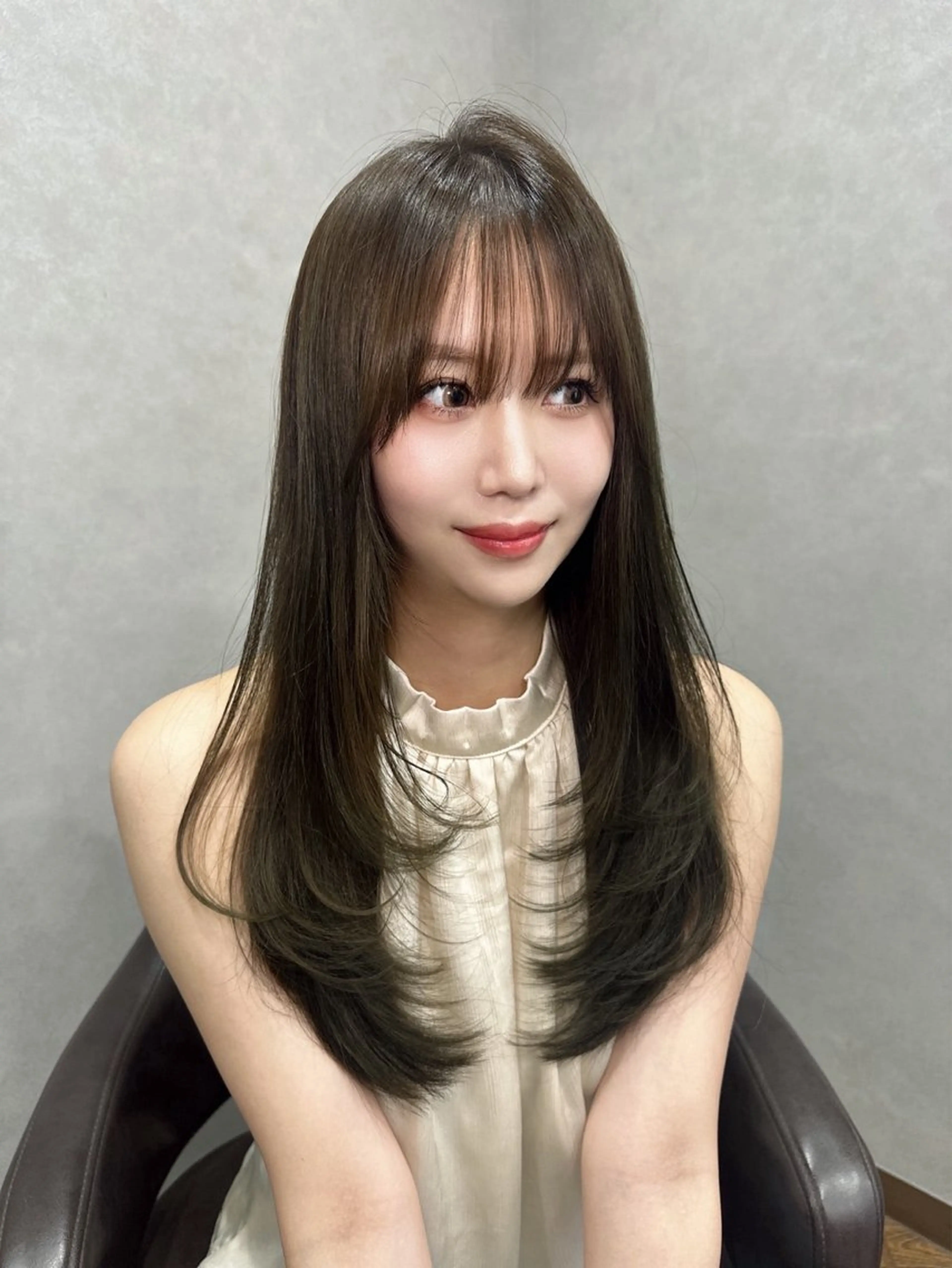 ロング ヘアカラー トリートメント 🎀Mizuki 🎀のヘアスタイル