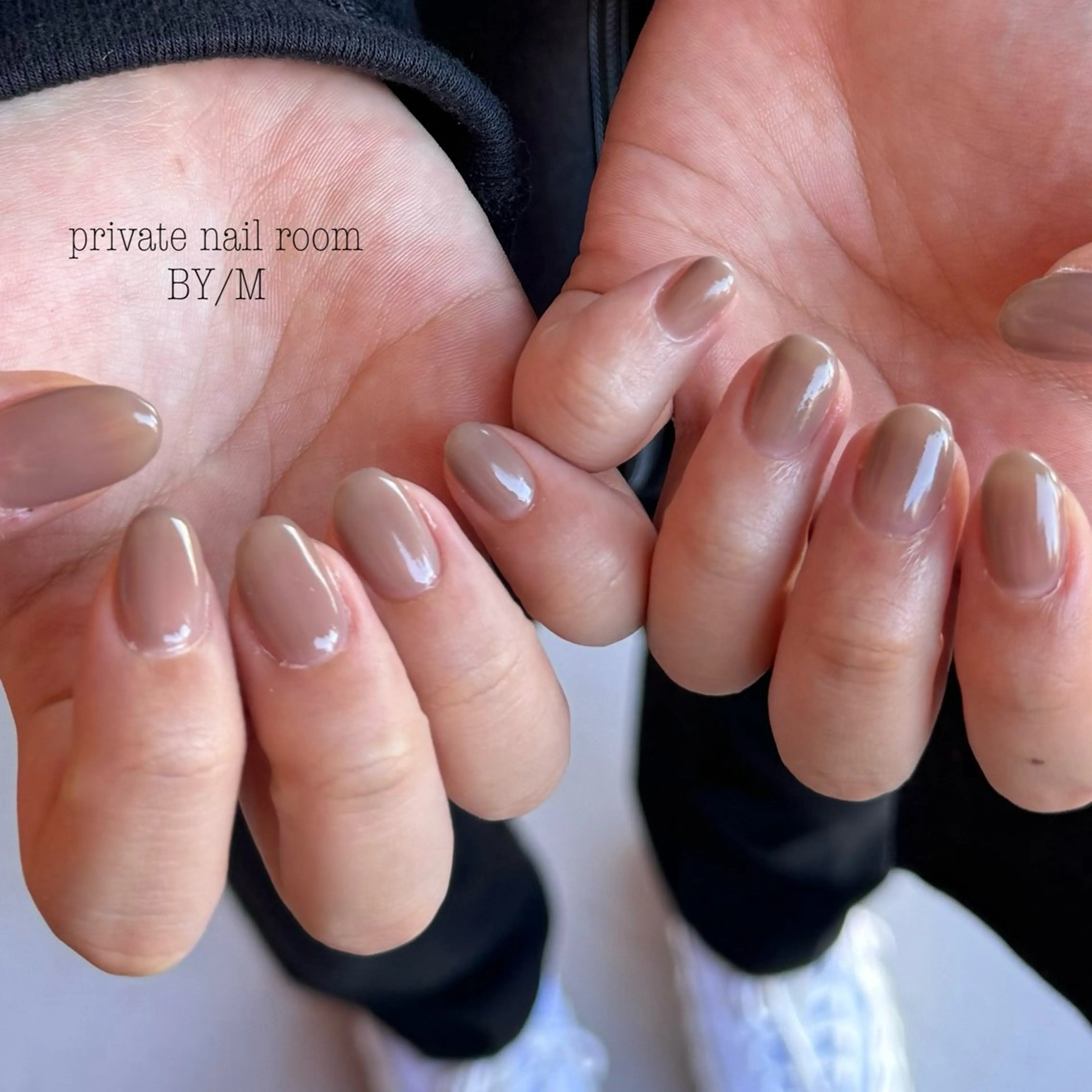 ネイル ワンカラーネイル ハンドネイル BY / Mのネイルデザイン