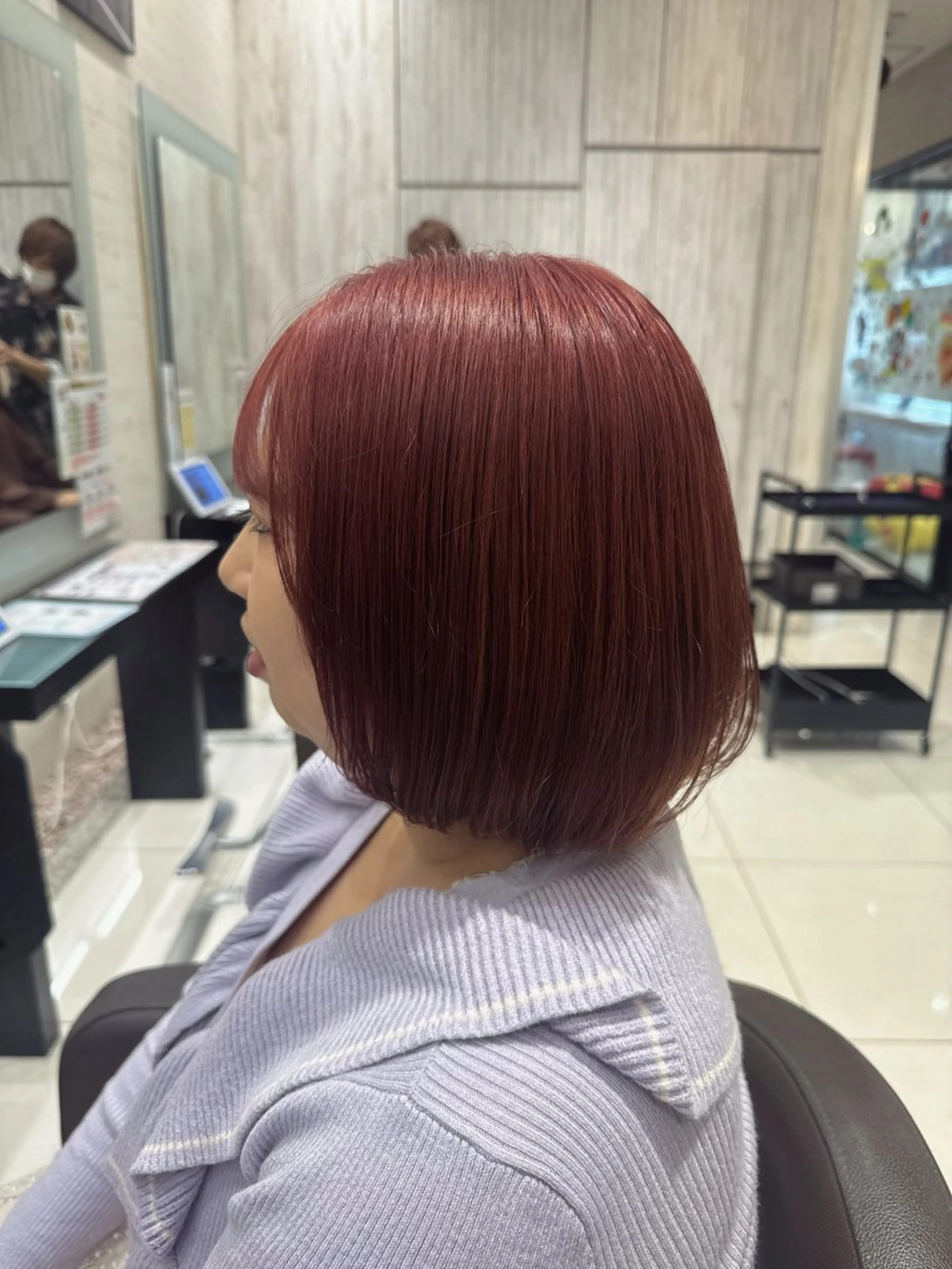 カラー ヘアカラー EARTH 山﨑龍馬のヘアスタイル