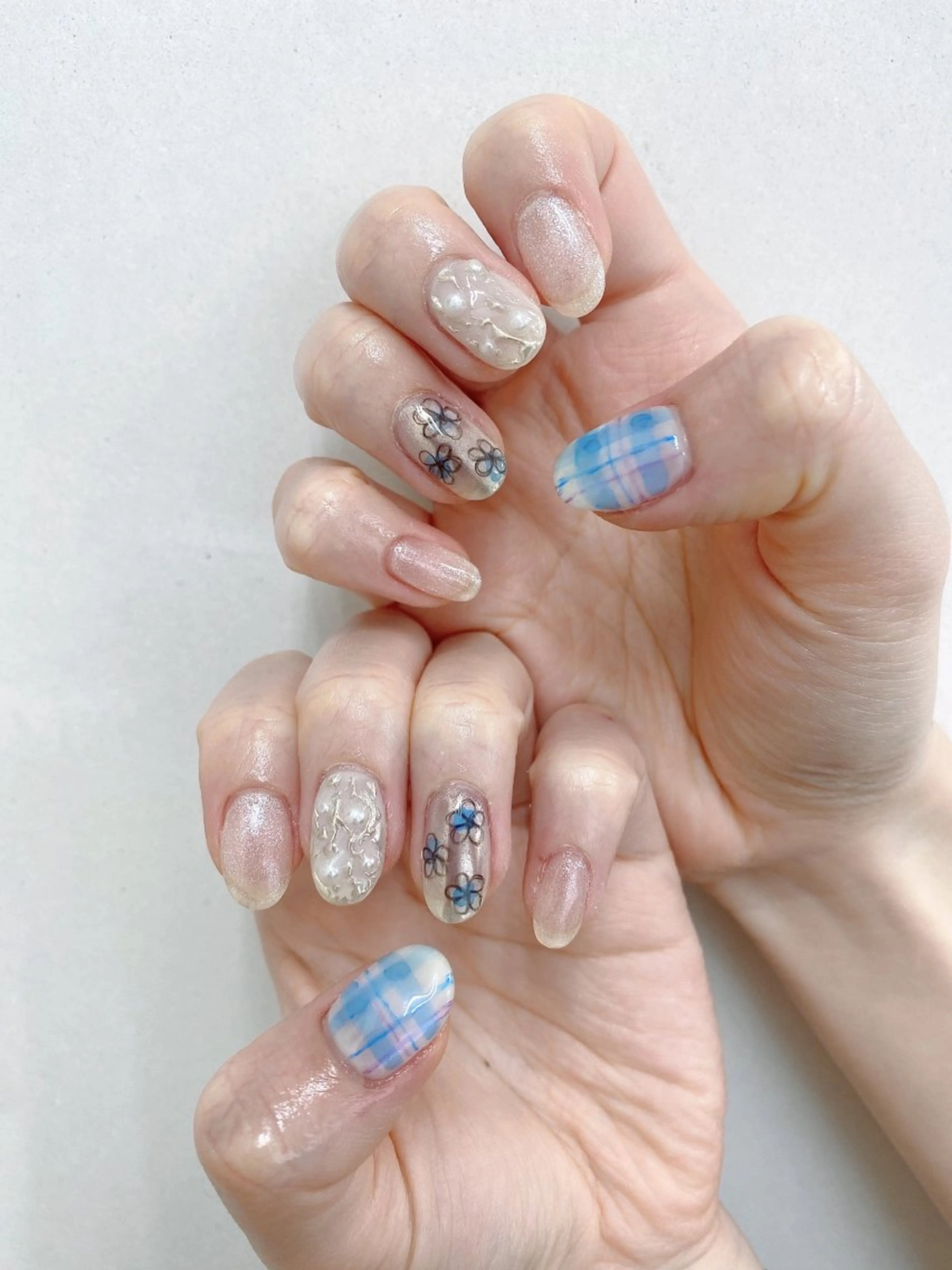 ミディアム ハンドネイル le lien nailのネイルデザイン