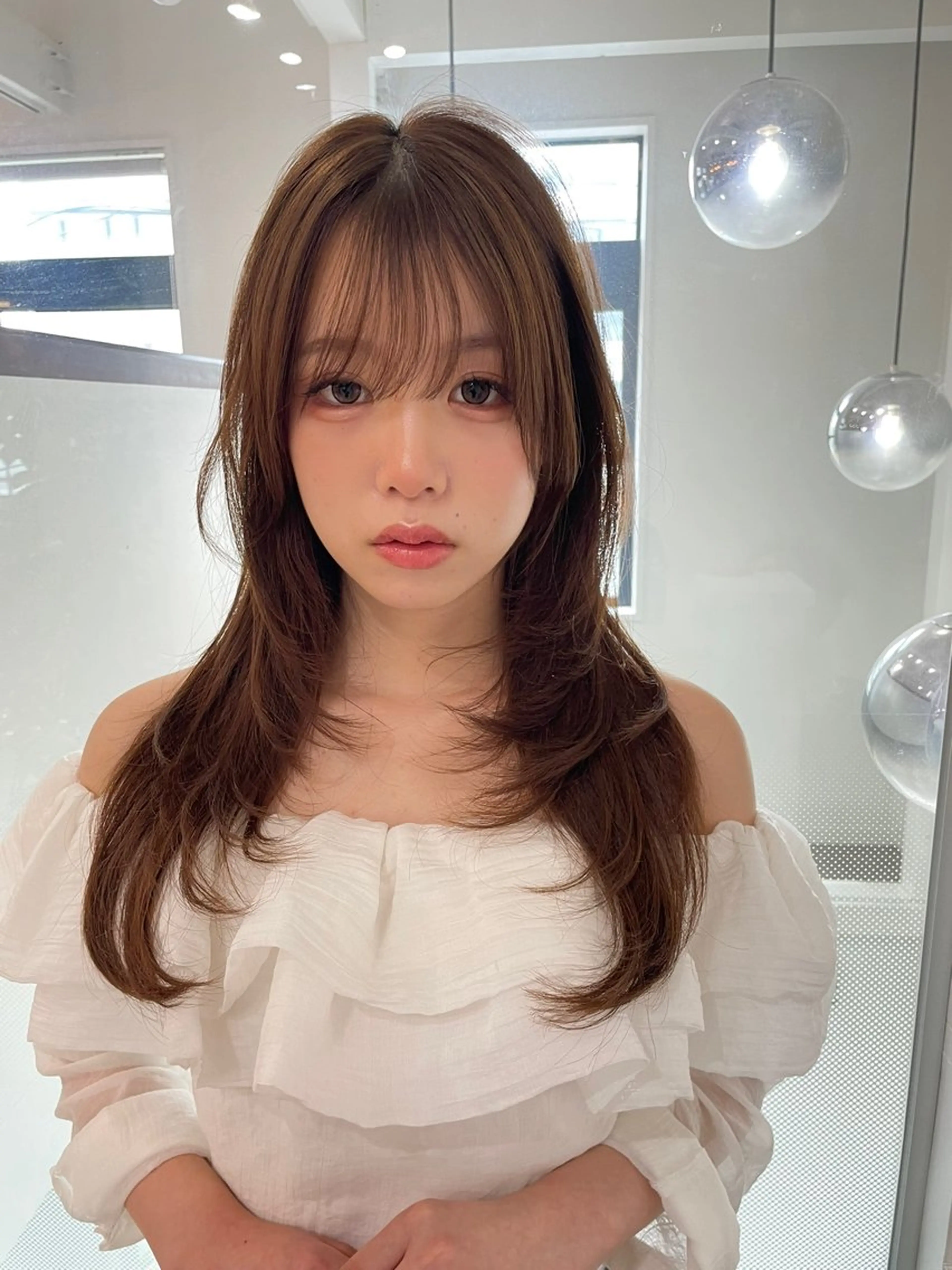 ロング AUBEHAIRnoa熊谷店所属・中島紫乃  レイヤー 🇰🇷🌈のヘアスタイル