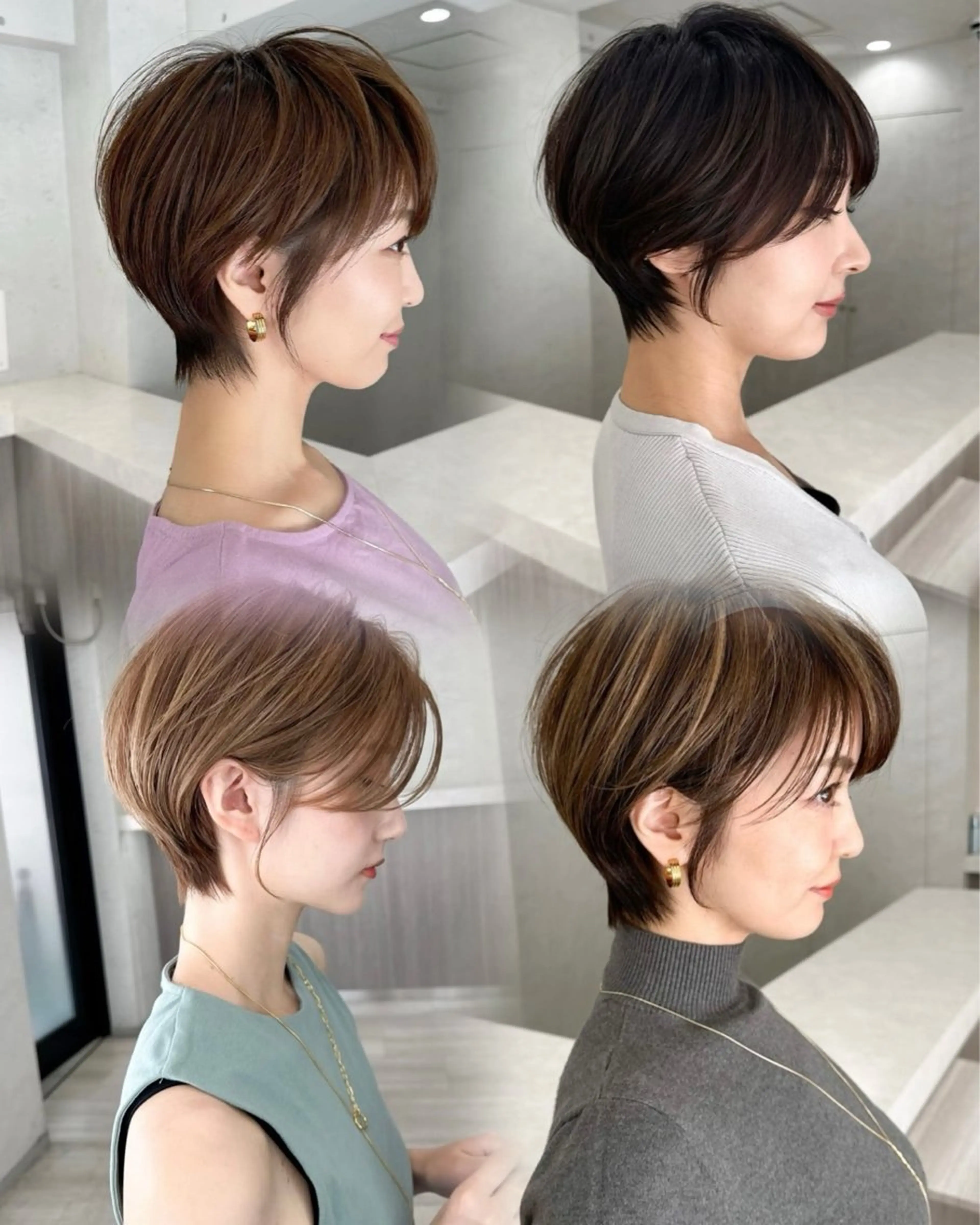 ショート カット ヘアカラー atsuki ショート特化のヘアスタイル
