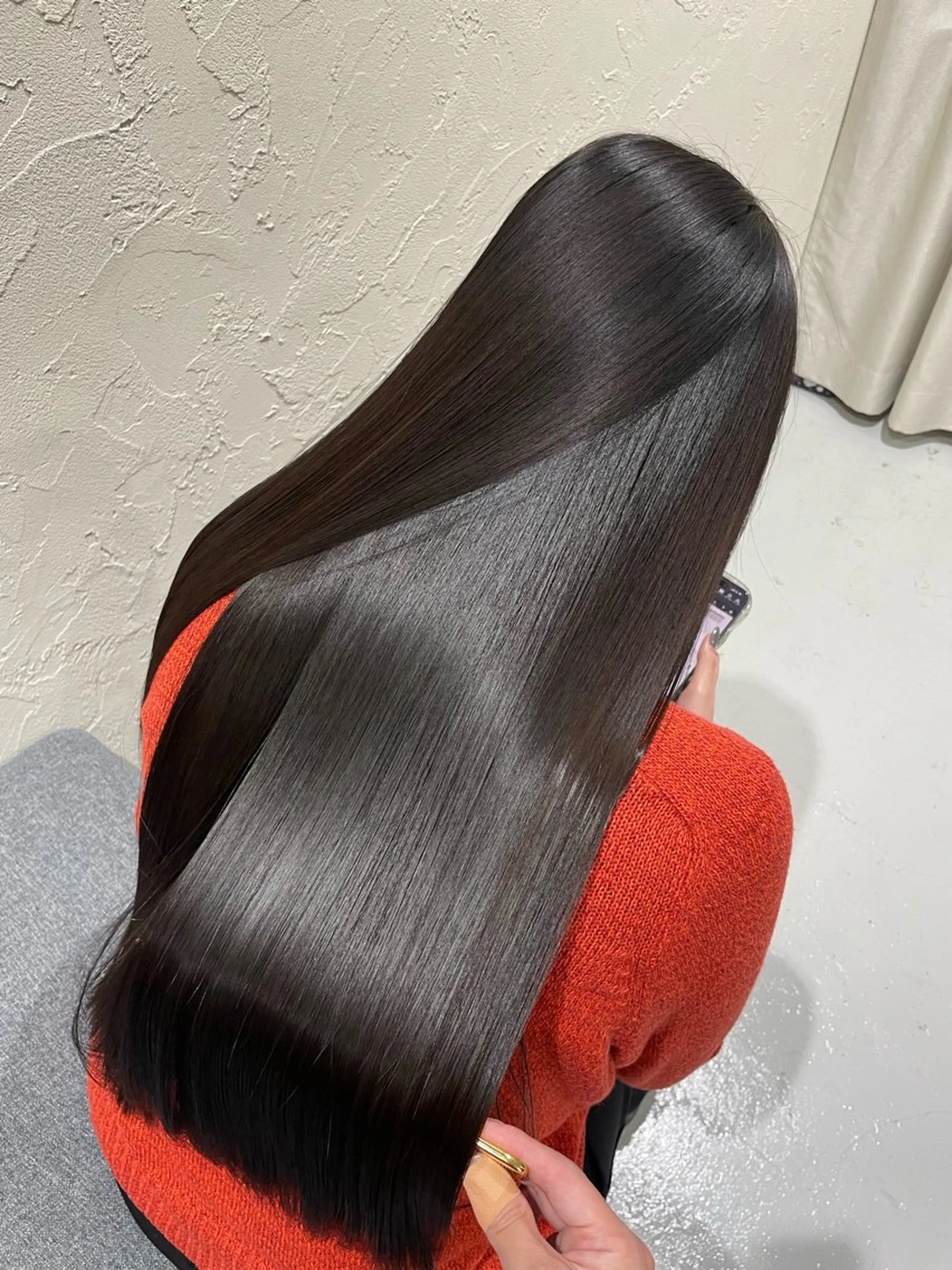 ロング ヘアカラー トリートメント 永井龍🫧金山🫧 徒歩1分🚶のヘアスタイル