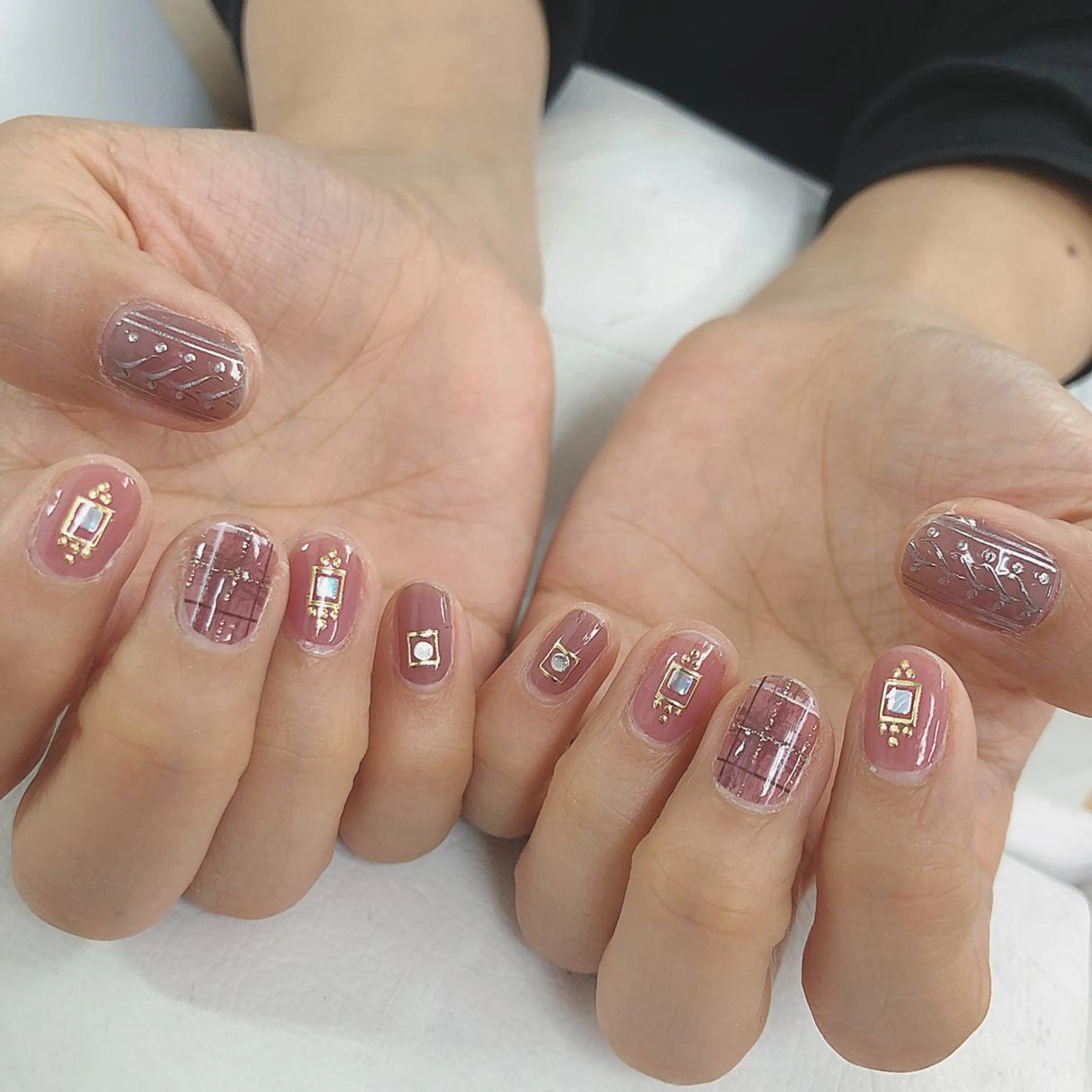 ネイル ジェルネイル 関目nail Salon ゆいかのネイルデザイン
