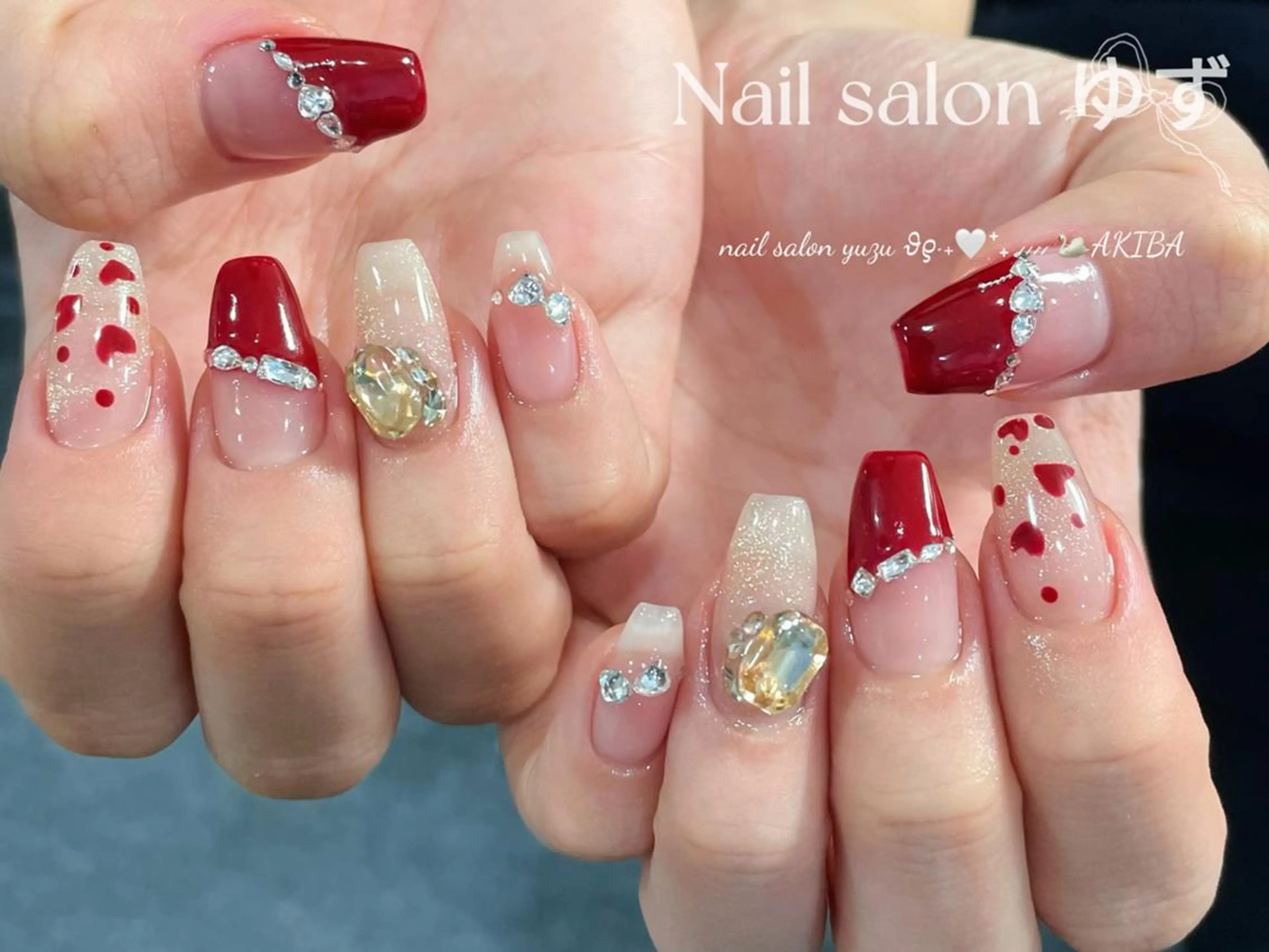 ネイル ハンドネイル MAKI💚💚💚 秋葉原.のネイルデザイン