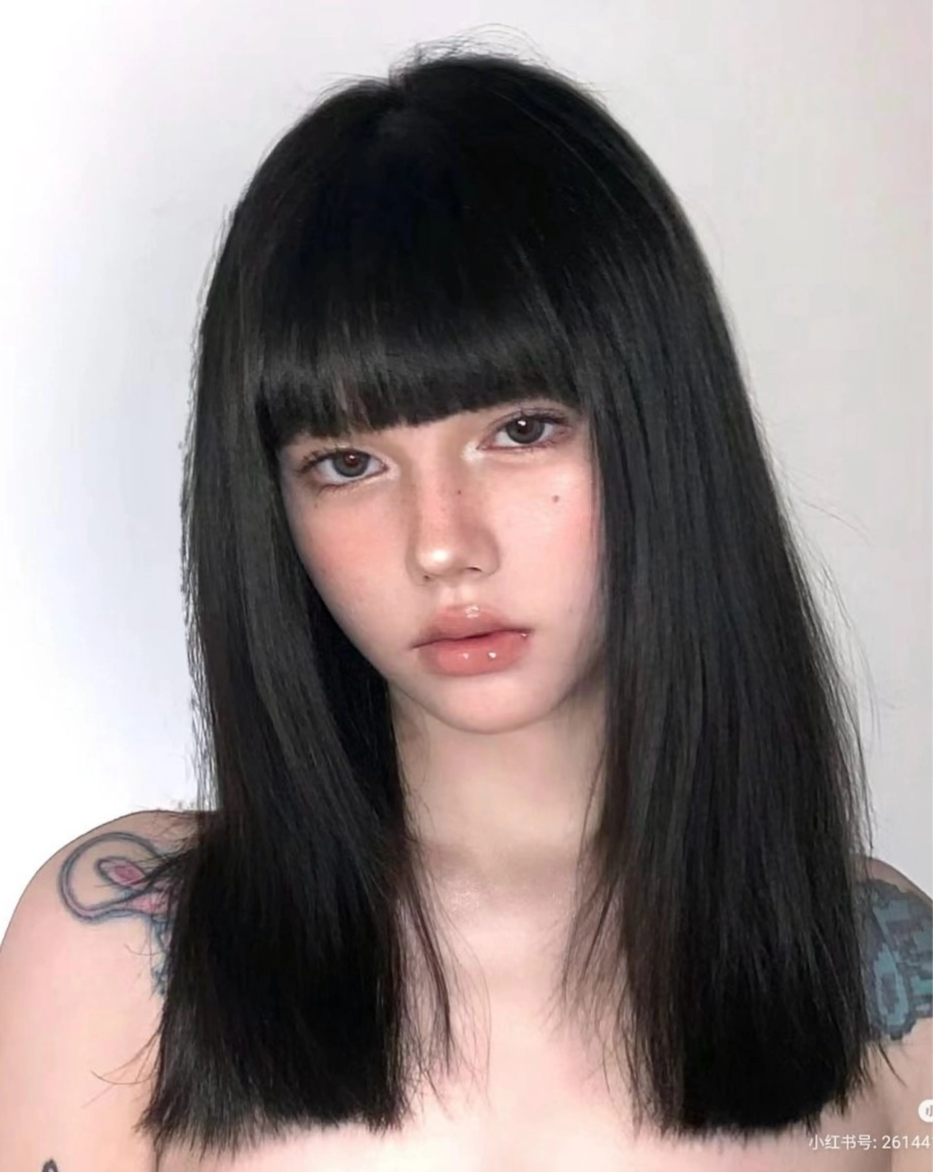 ロング カット 【⠀pia  】 レイカのヘアスタイル