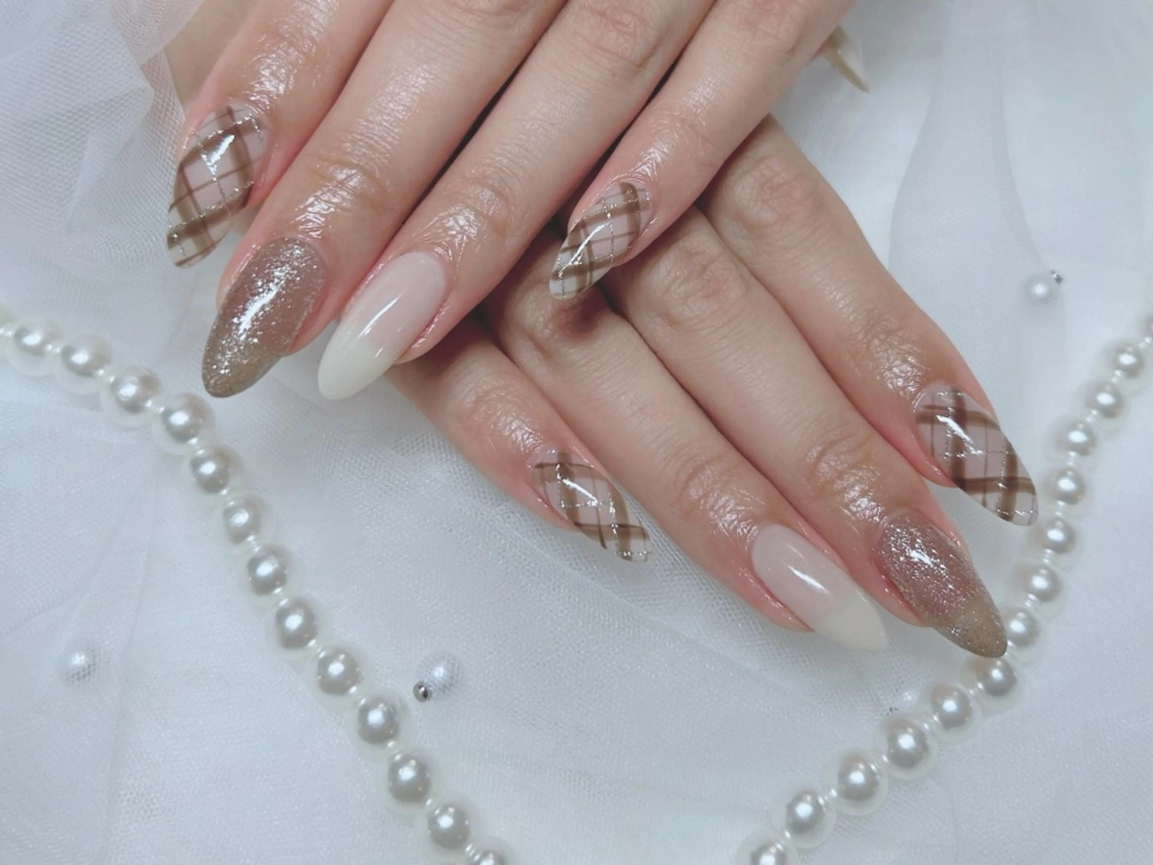 ネイル ハンドネイル aba nail所属・aba naii chinatsuのネイルデザイン