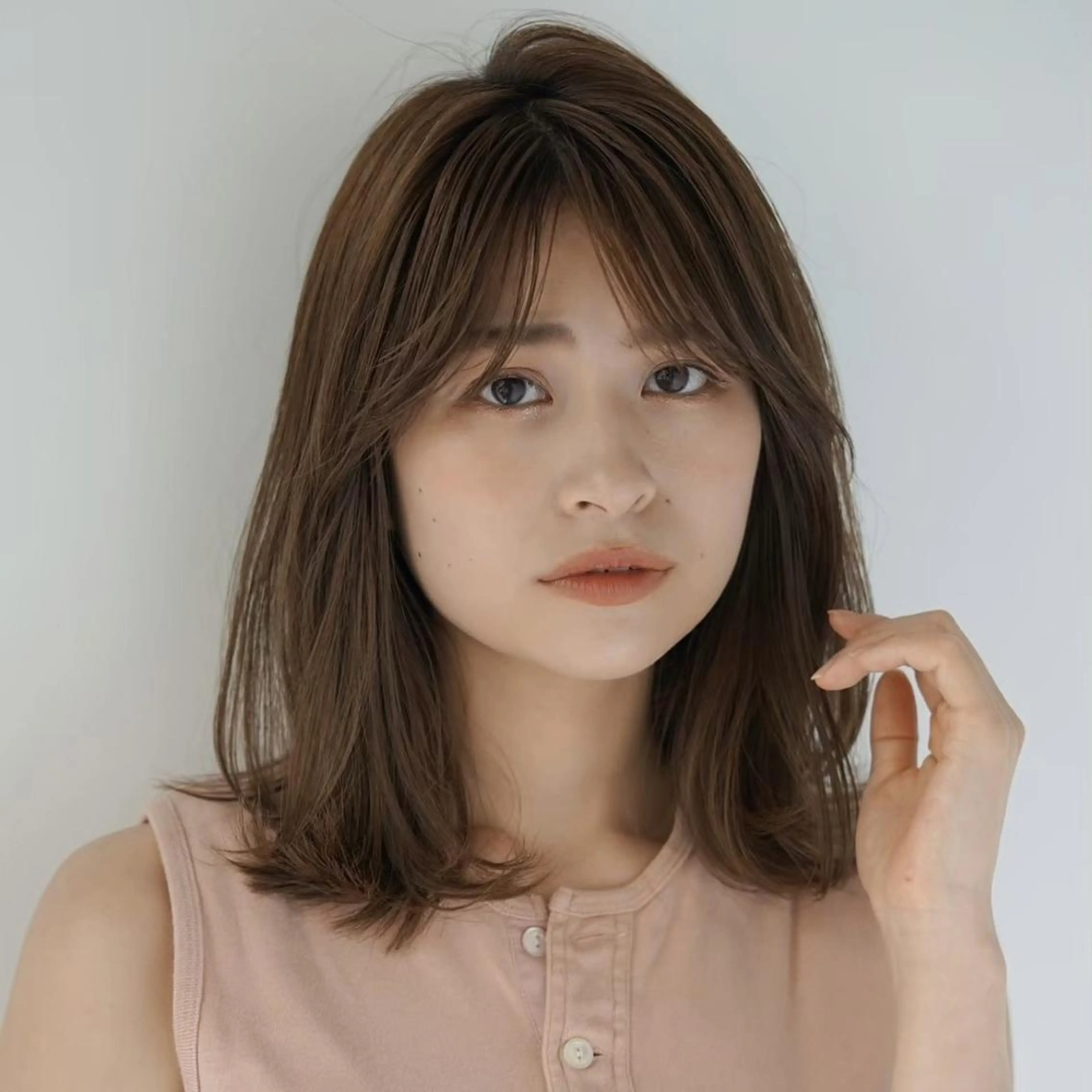 ミディアム カラー ブリーチ トリートメント ヘアカラー トリートメント 🌱カラー&トリート メント🌱SOUTAのヘアスタイル