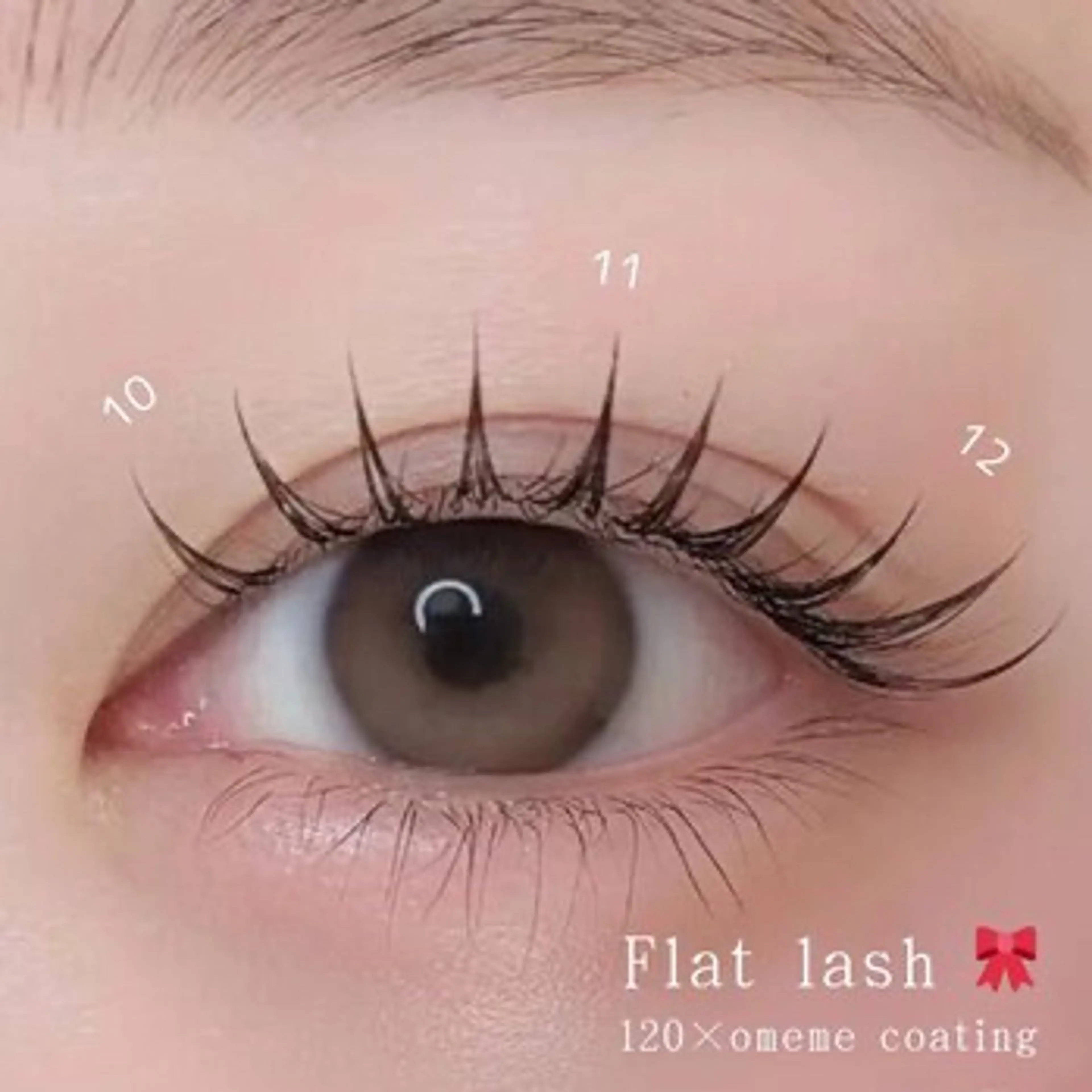 マツエク100本の写真
