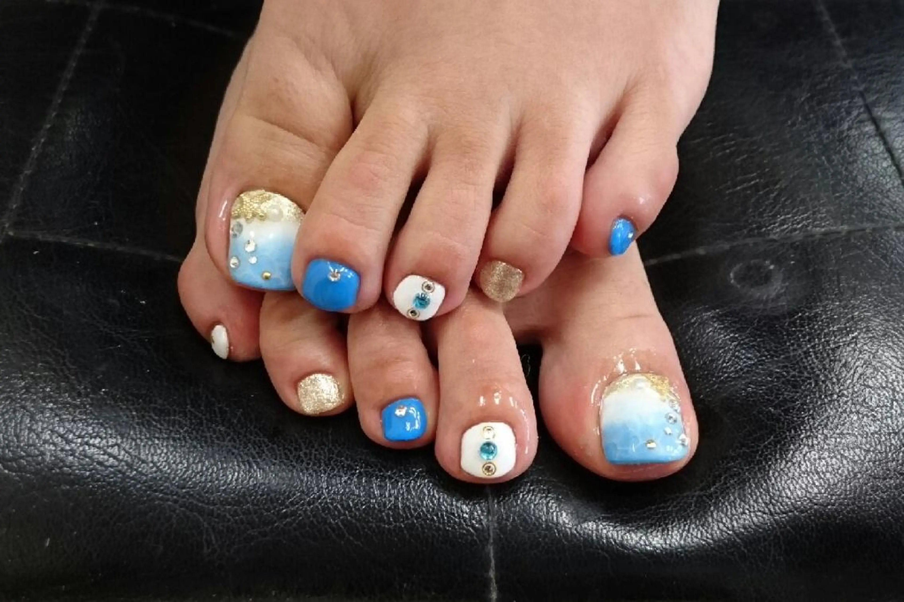 ミディアム ネイル nail salon Blancのネイルデザイン