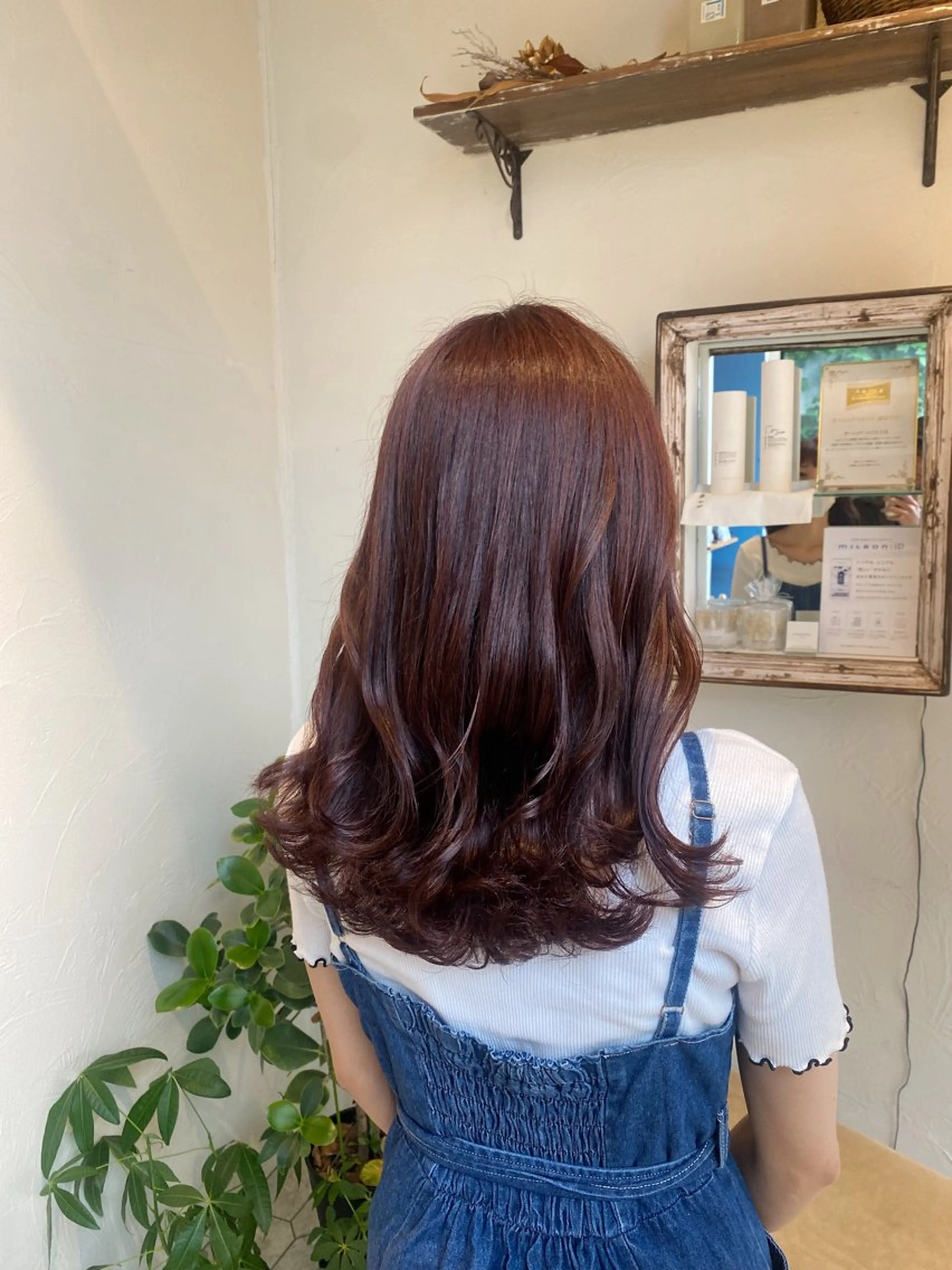 ロング カラー 艶カラー/ 縮毛矯正 /   タキダのヘアスタイル