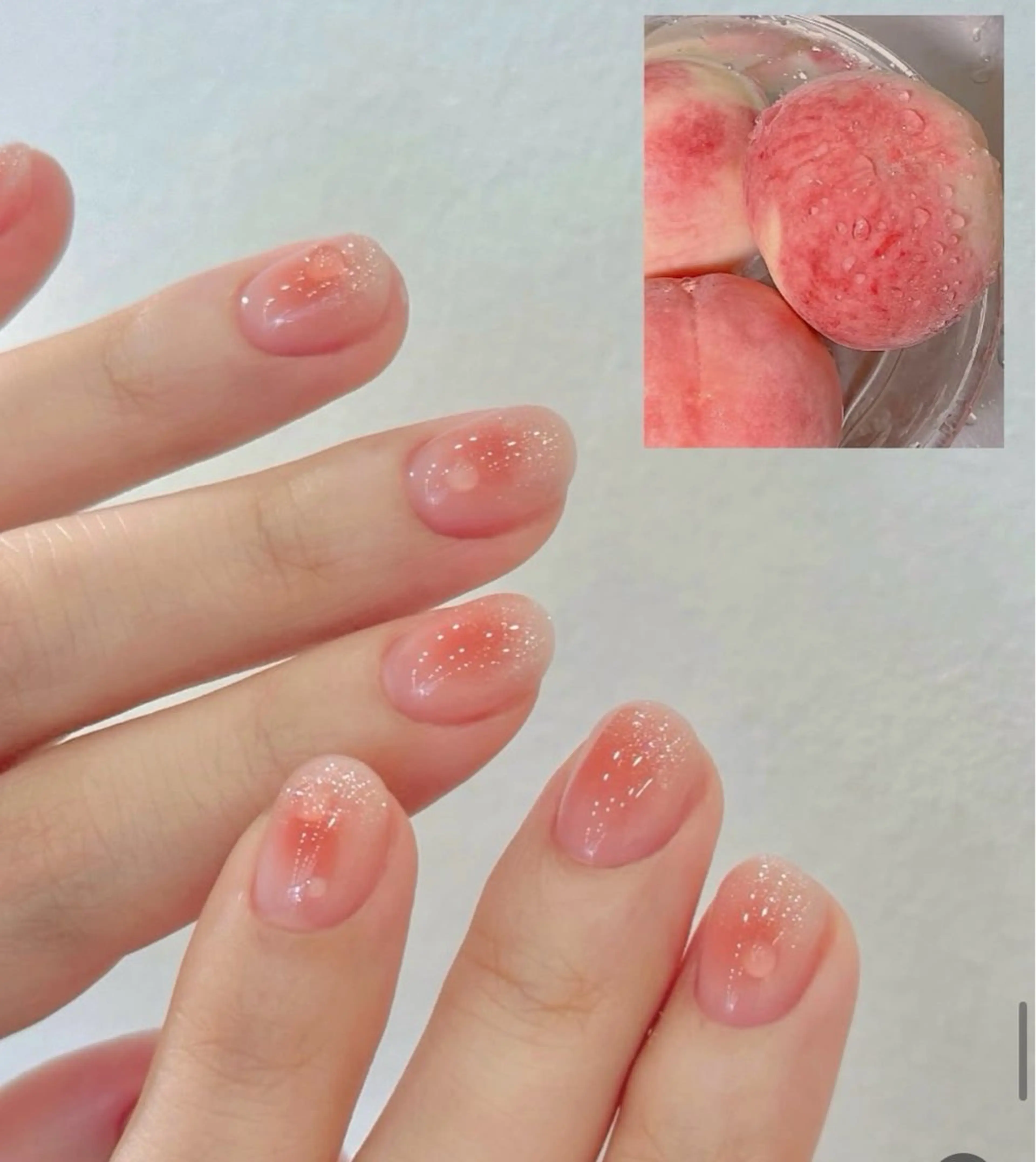 ネイル 韓国ネイル 持ち込み ニュアンスネイル ネイルチップ ハンドネイル JENNY ANA.CHUOのネイルデザイン