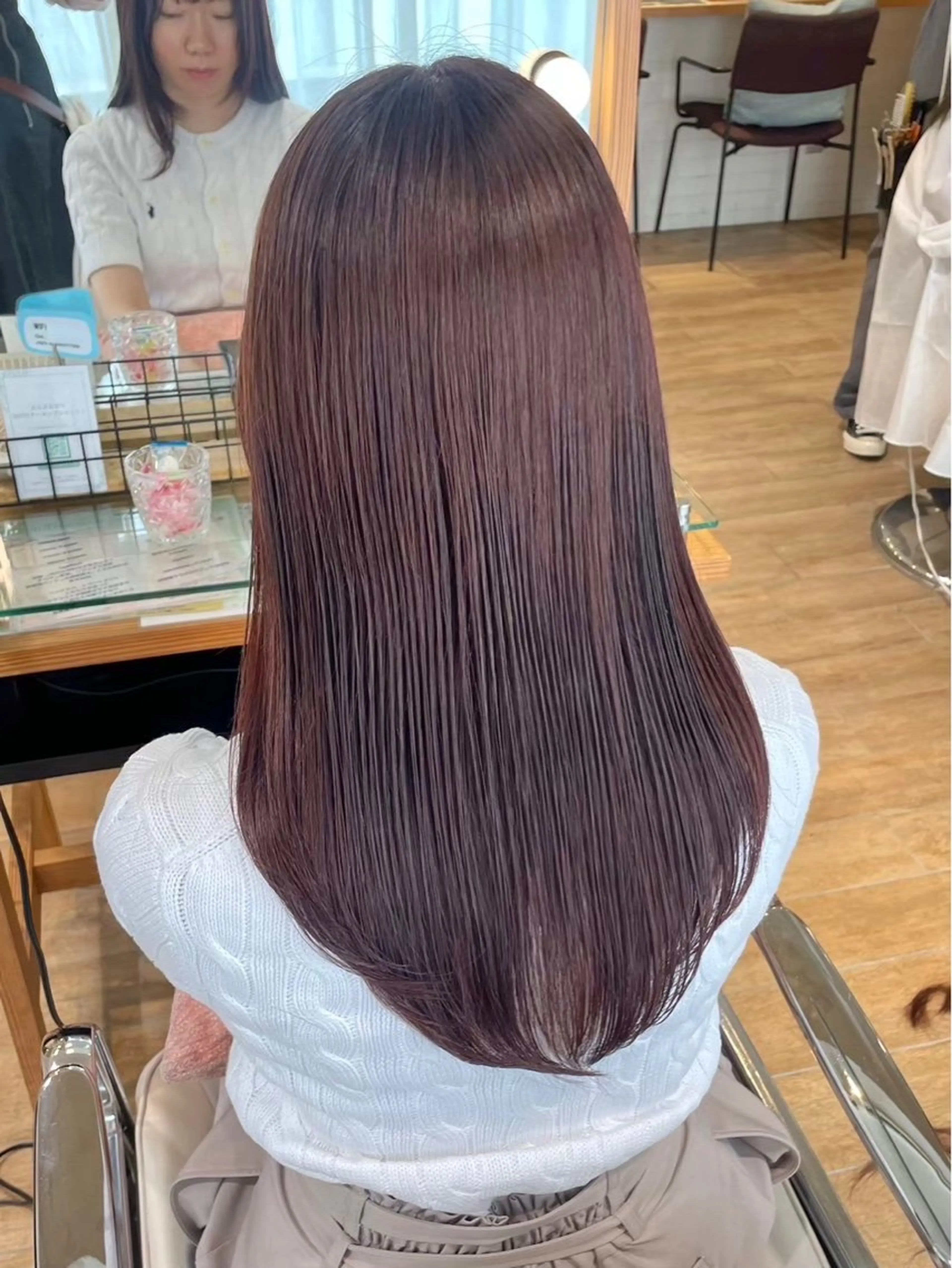 ロング カラー ヘアカラー トリートメント 松田 健佑のヘアスタイル