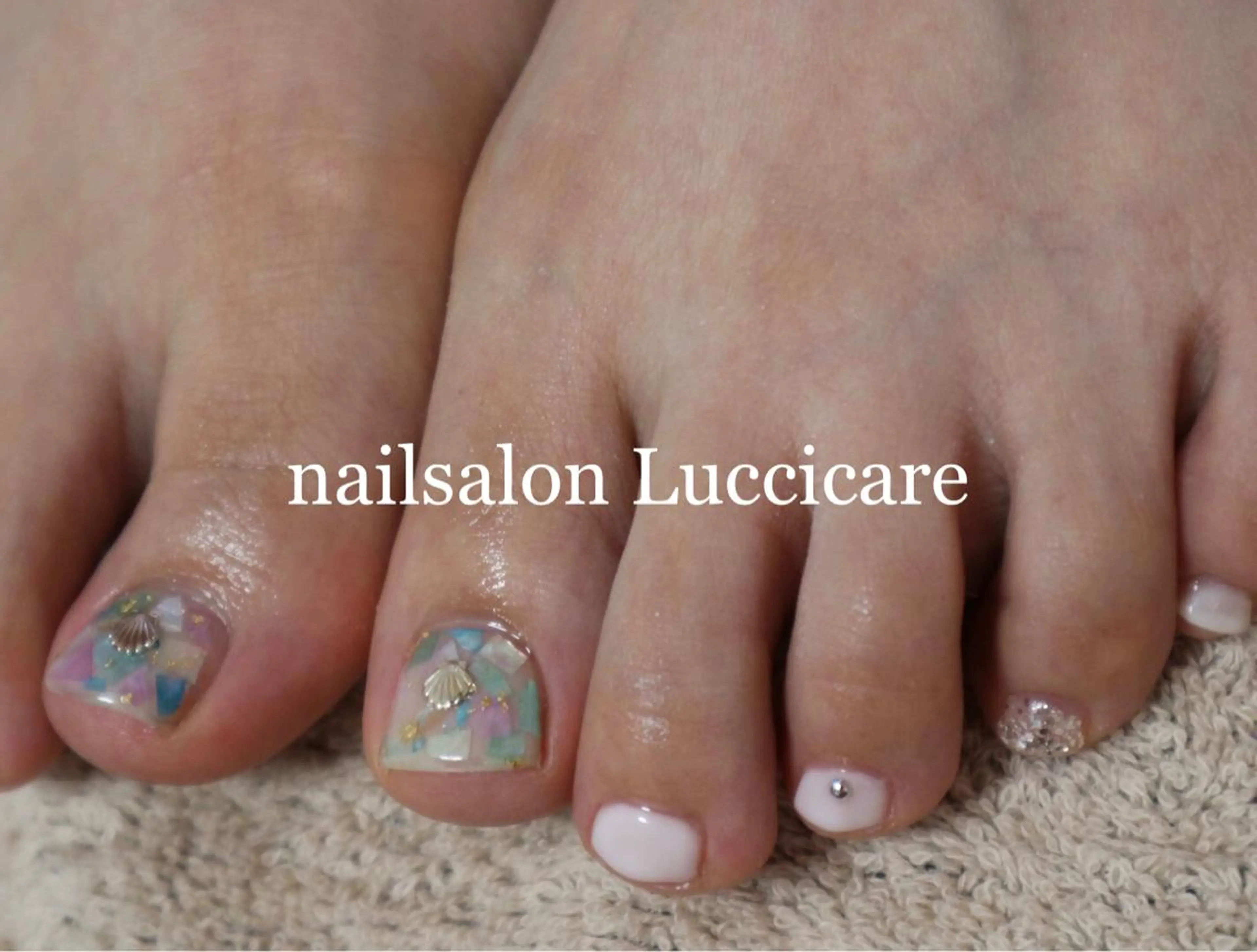 ネイル アートネイル フットネイル ジェルネイル 高田 ちかこのネイルデザイン