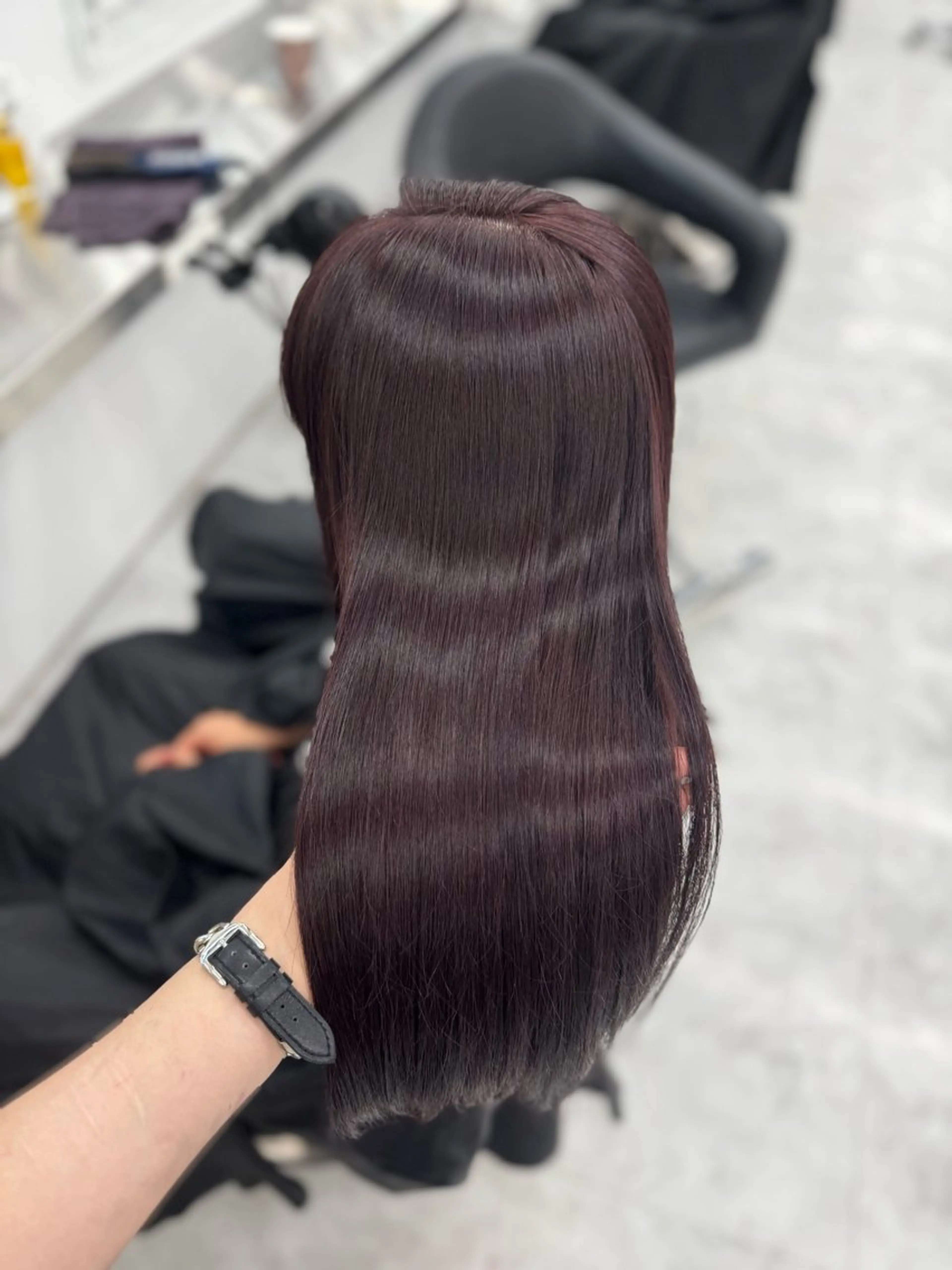ロング カラー カット ヘアカラー 🎀愛されgirly ヘア🫧Ayakaのヘアスタイル