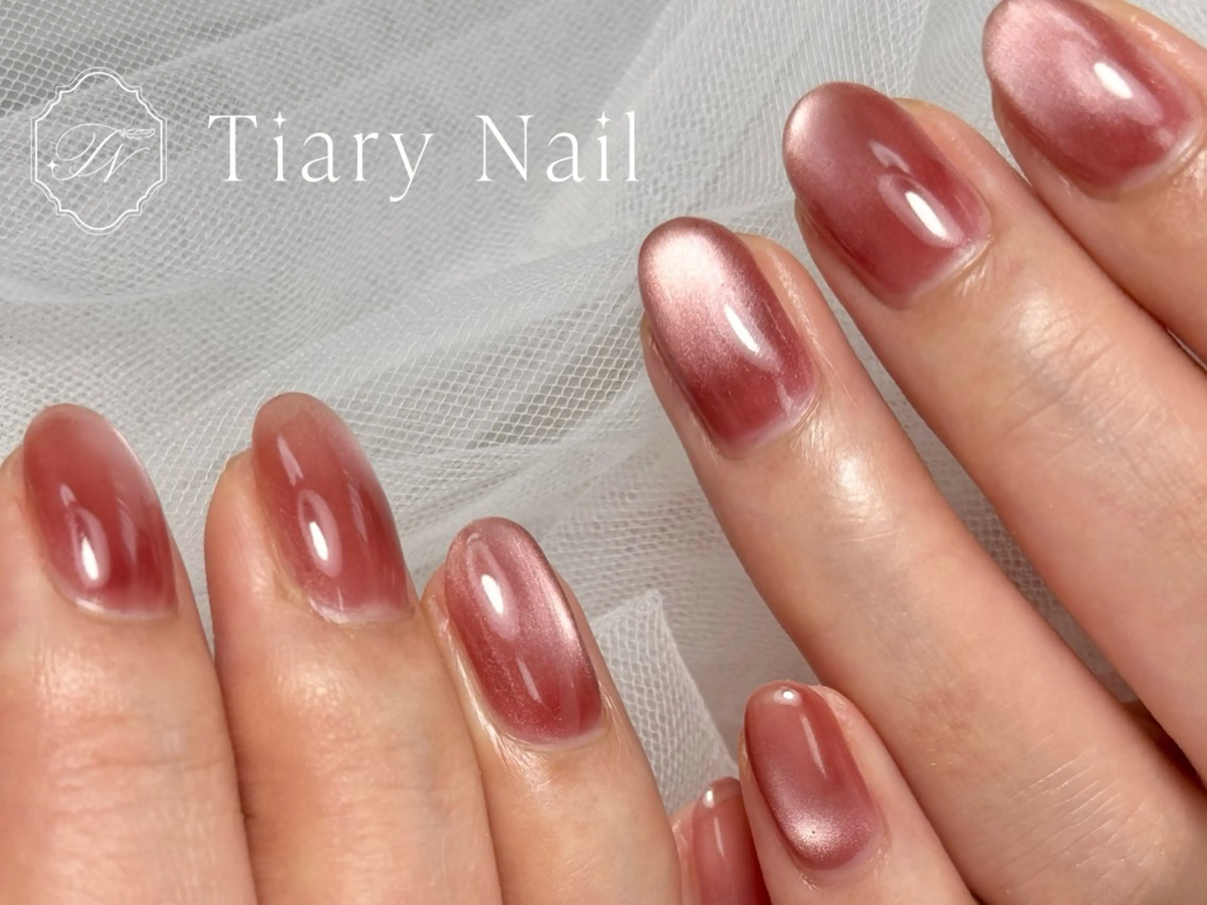 ネイル マグネットネイル Tiary Nail YUMIのネイルデザイン