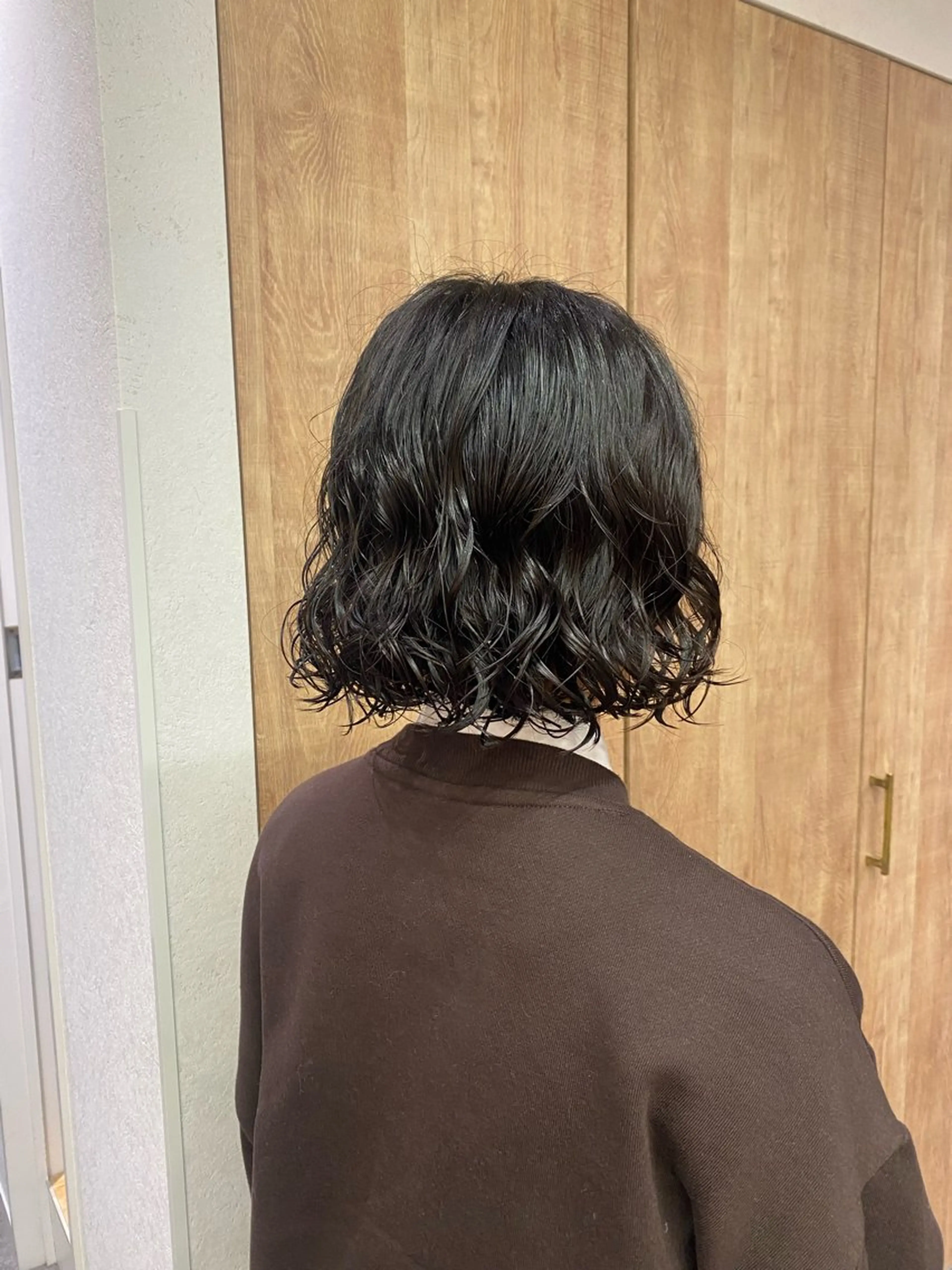 ショート カット パーマ 🖤🌀くるくる パーマ🌀🖤ayaのヘアスタイル