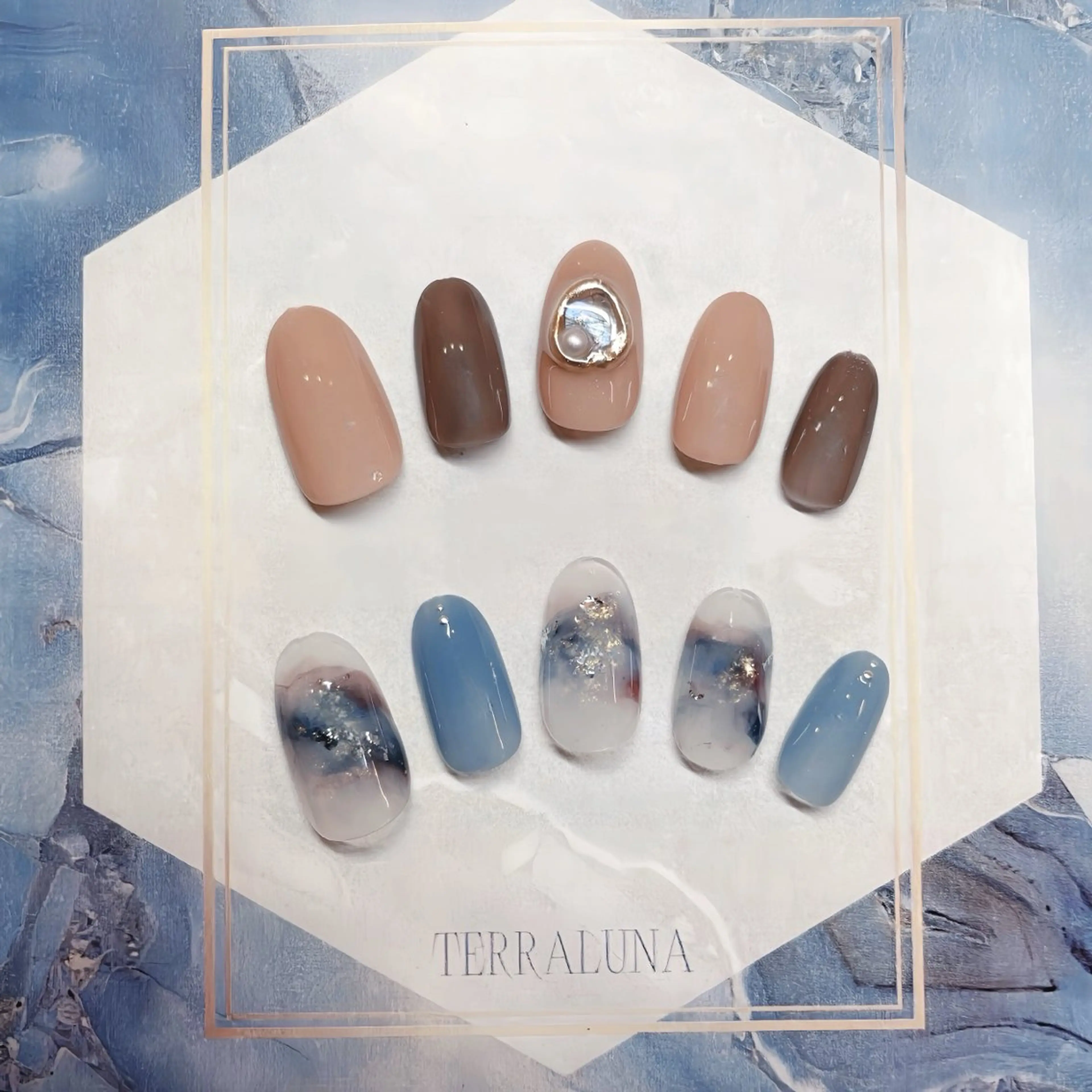 ネイル Aube Nail 佐藤のネイルデザイン