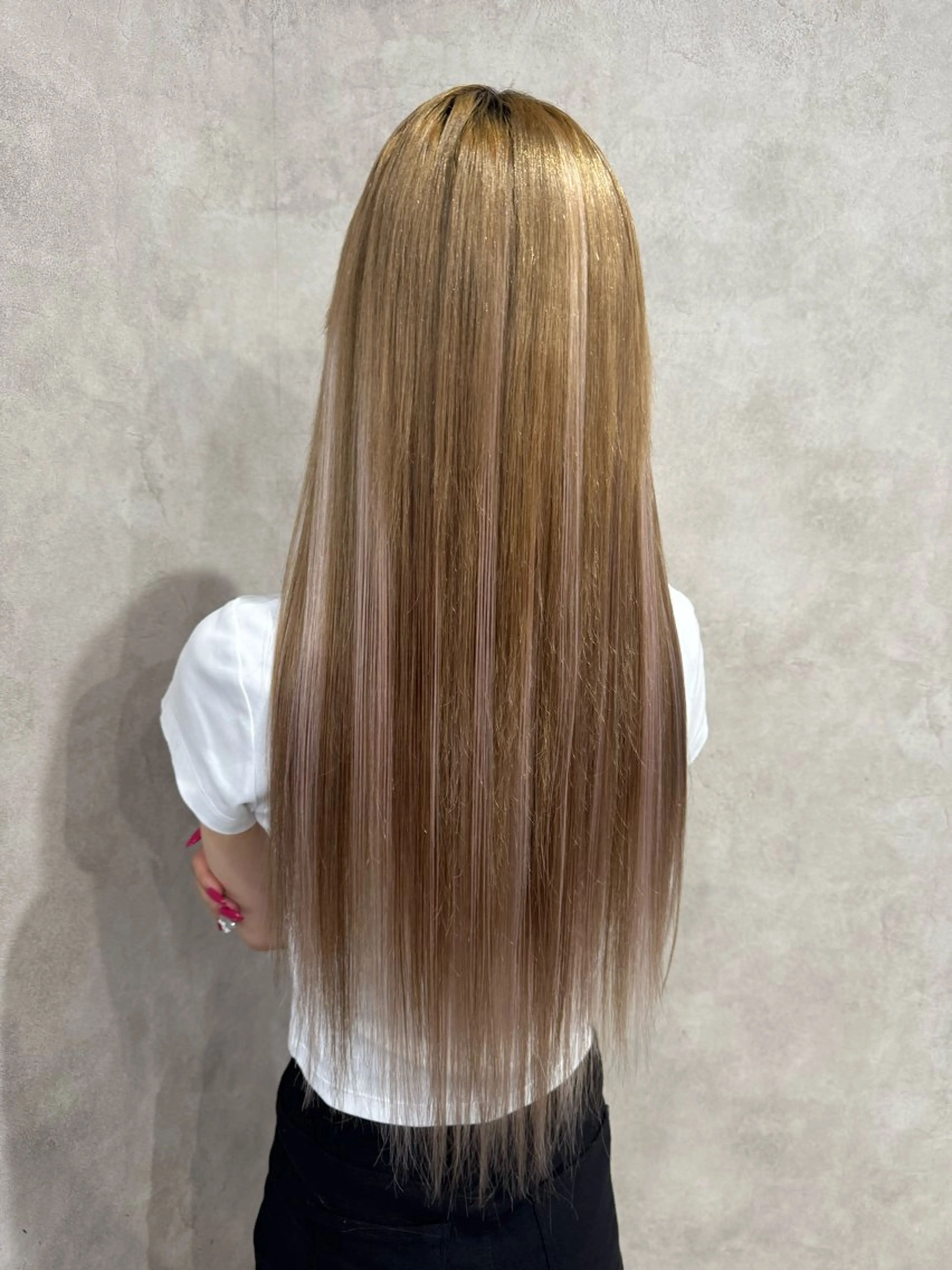 ロング un chou chou所属・lisa  ︎︎のヘアスタイル