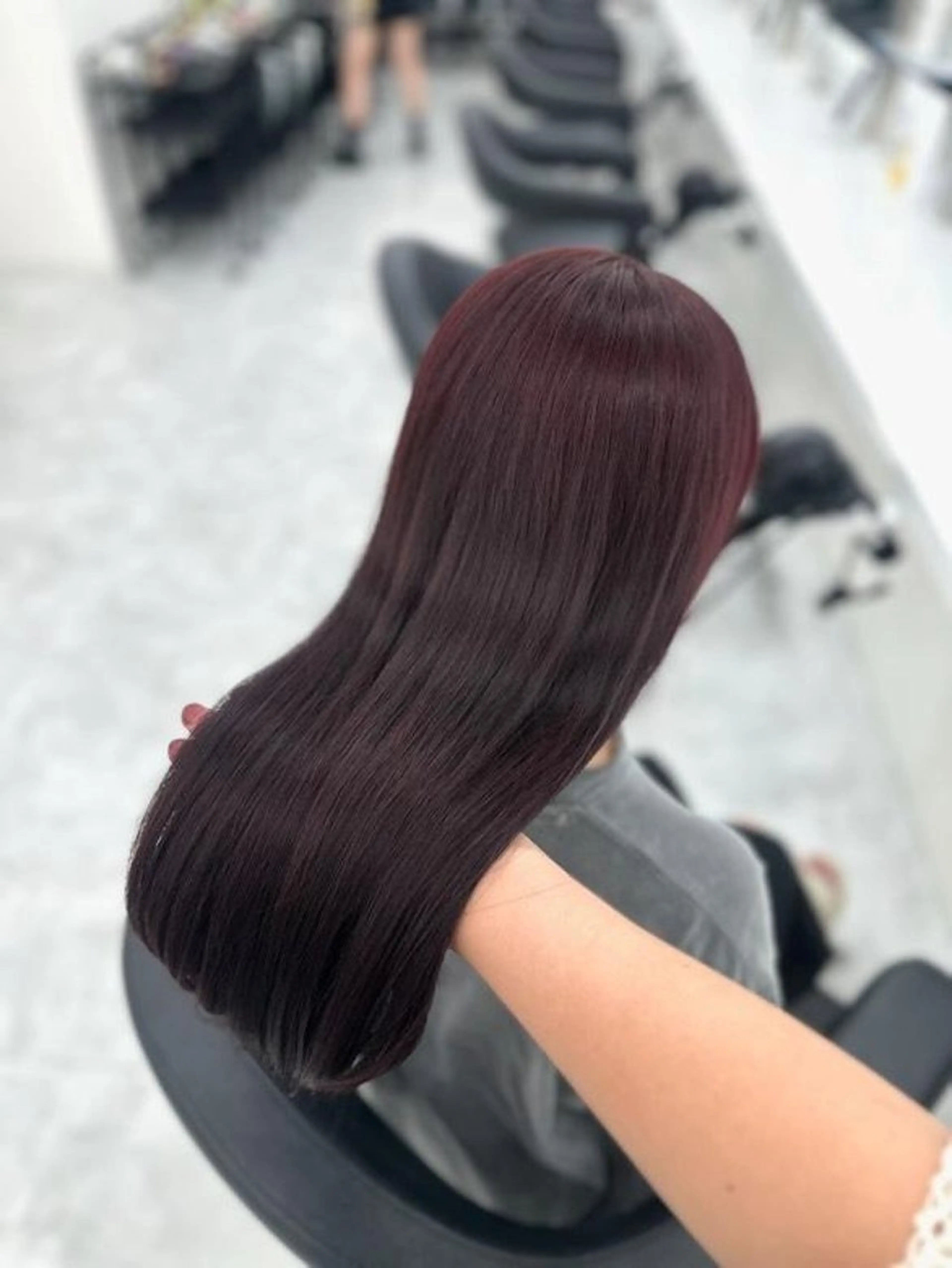カラー ブリーチ ケアブリーチ 髪質改善 縮毛矯正 🍒renka🍒 ボブ/ショート/暖色のヘアスタイル