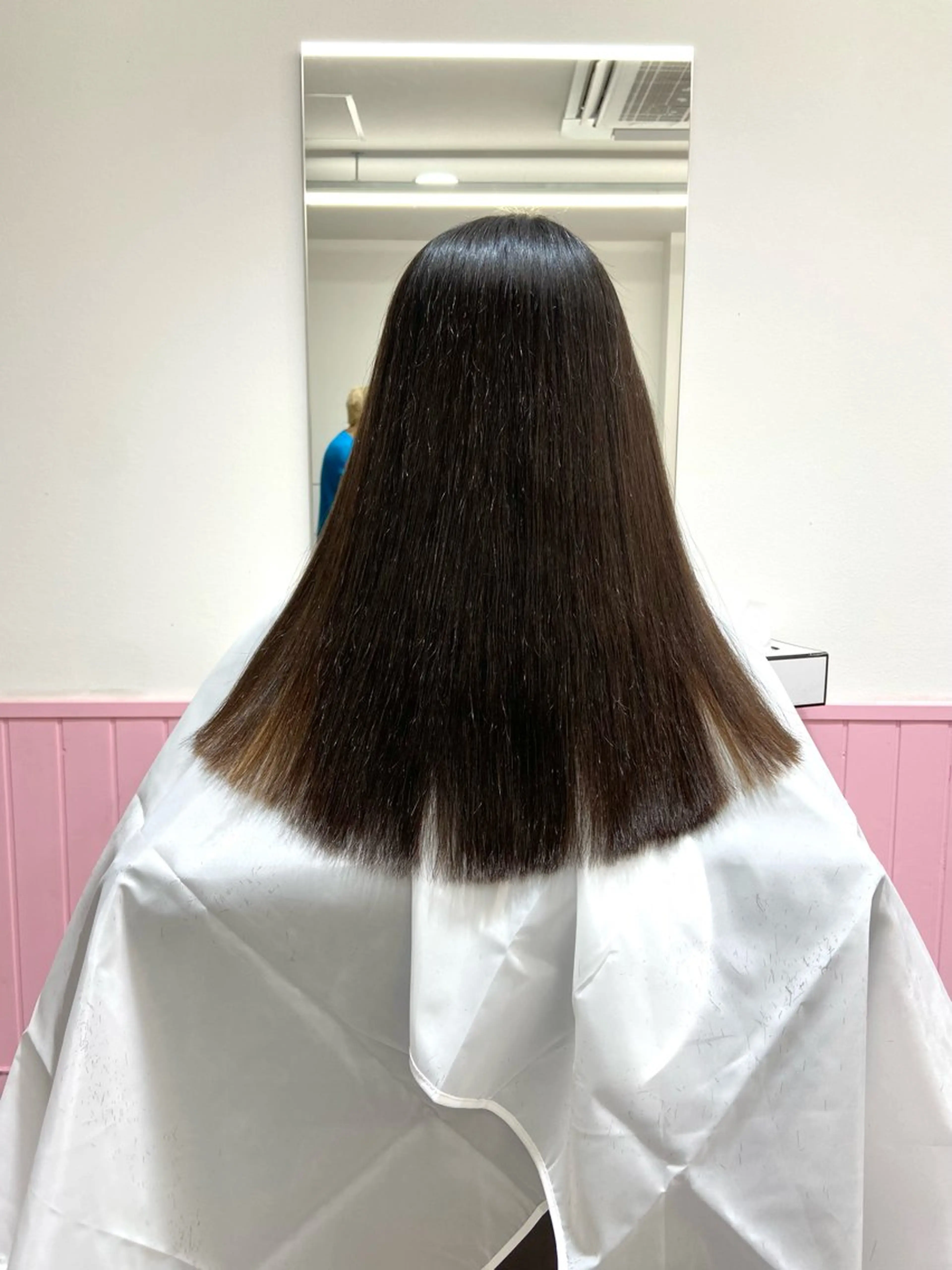 セミロング 似合わせ暖色のプロ/ ニュアンスカラー🍊のヘアスタイル